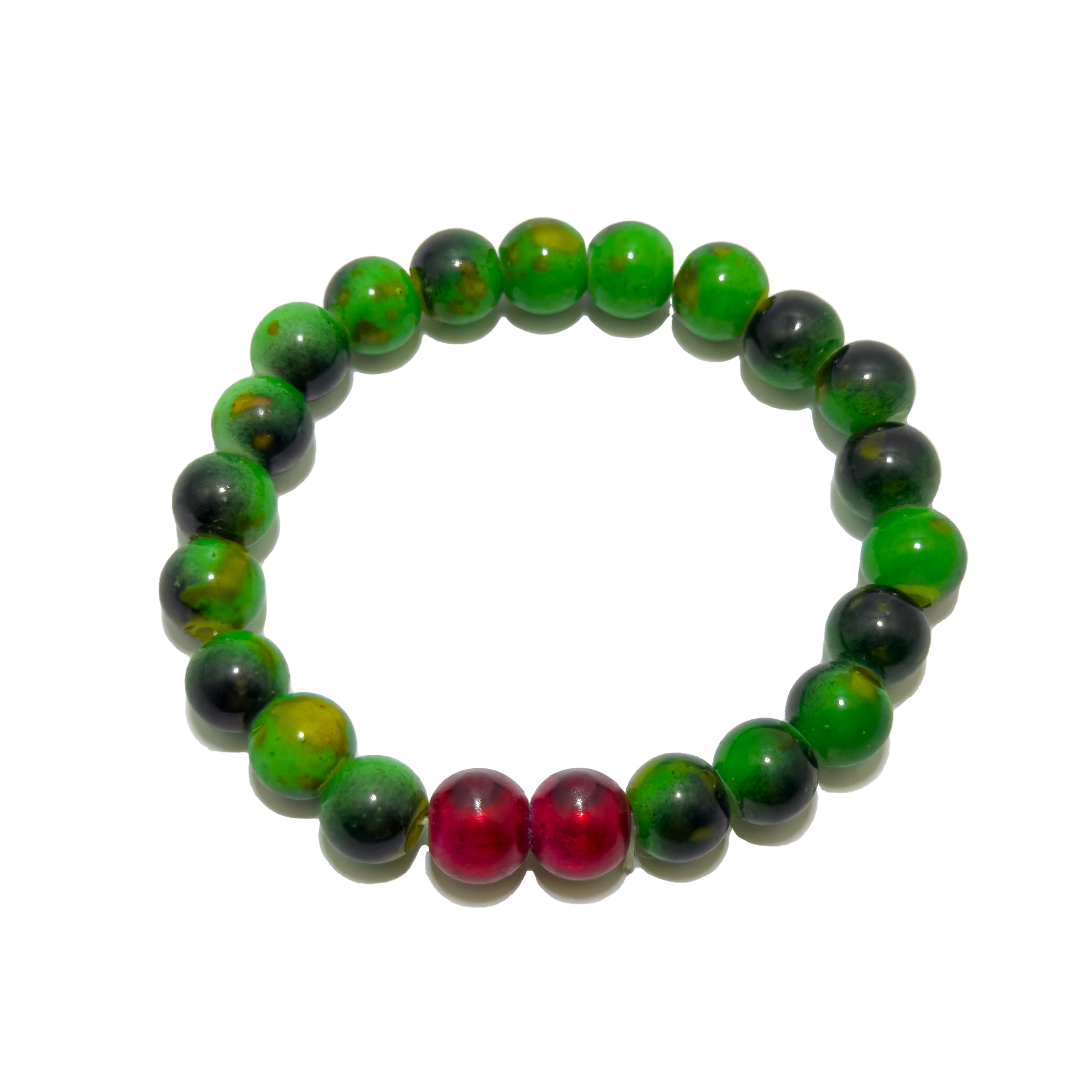 Forest & Flame Accent Bracelet