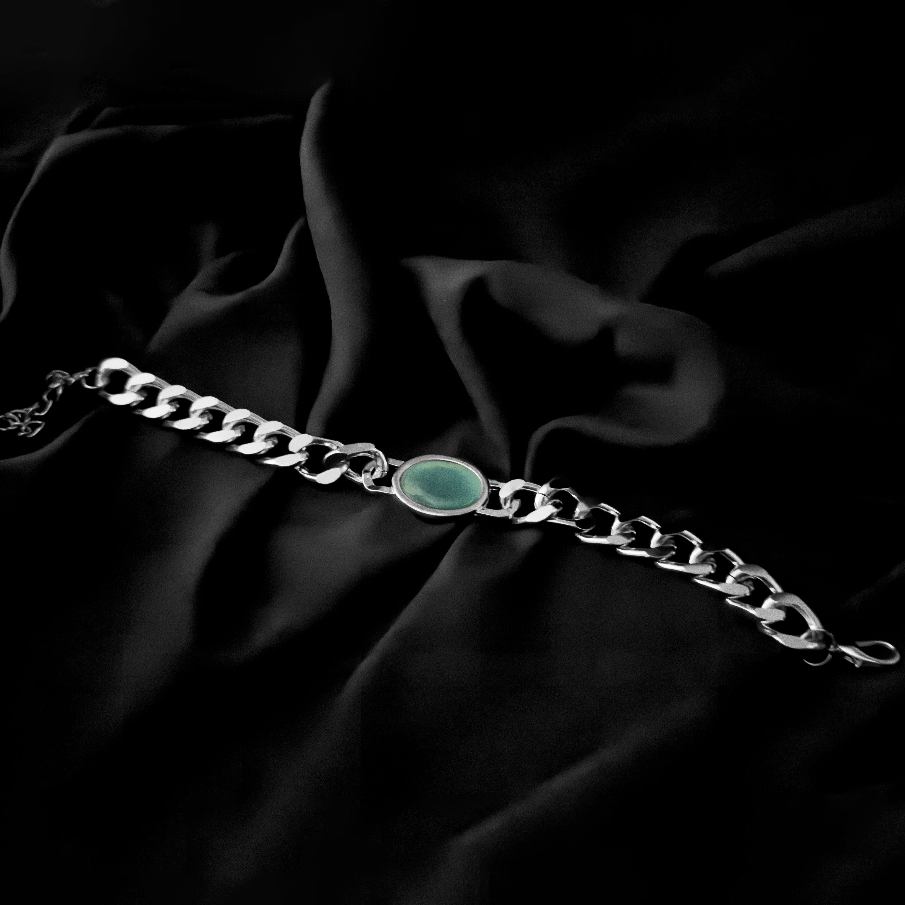 Sleek Blue Bracelet