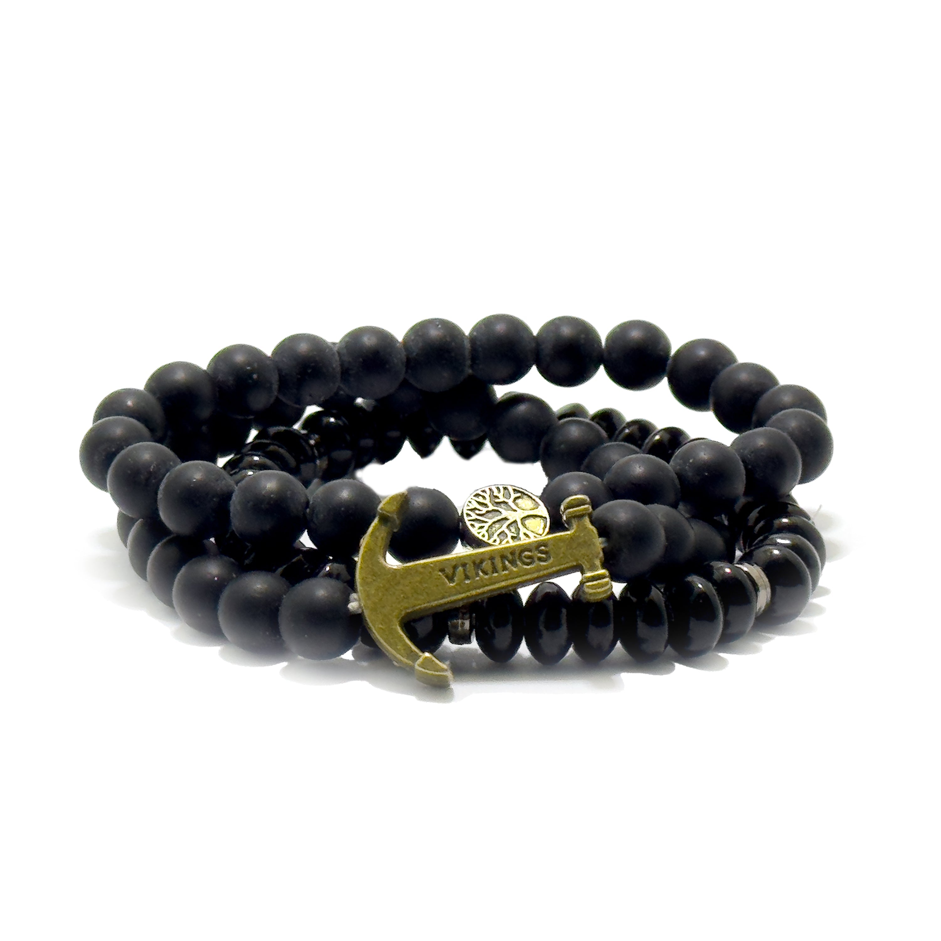 Viking Anchor Beaded Bracelet