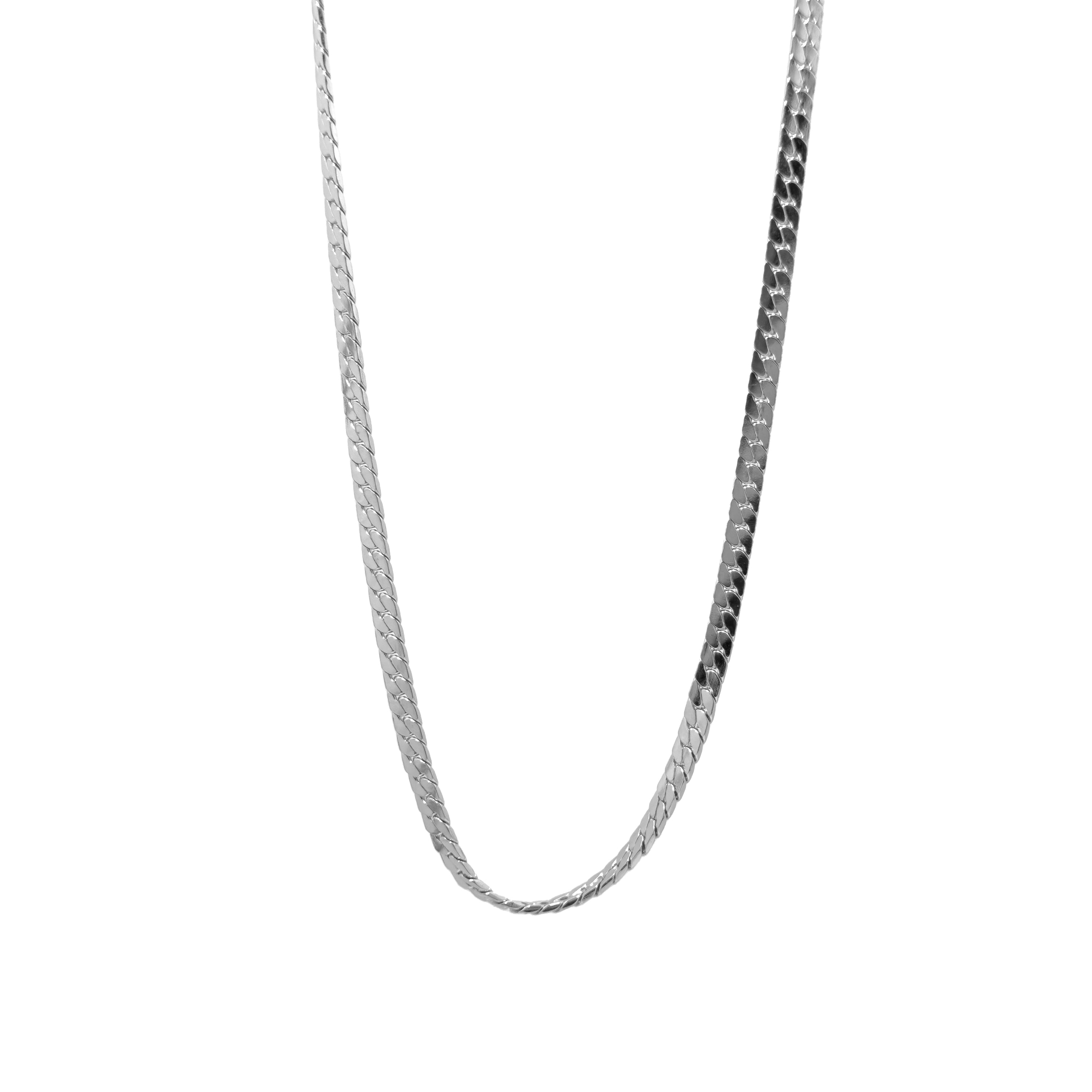 Flat Snake Chain Necklace