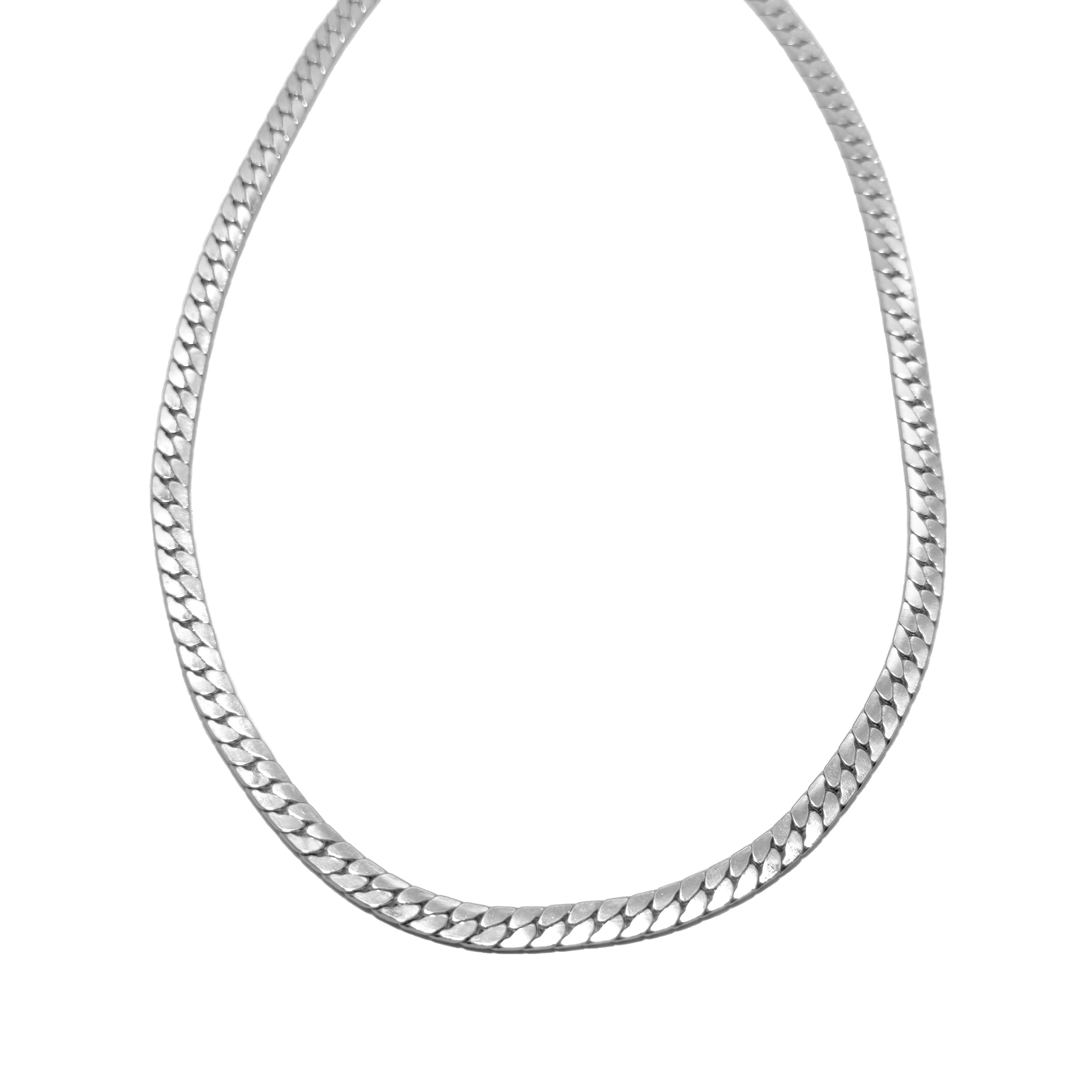 Flat Snake Chain Necklace