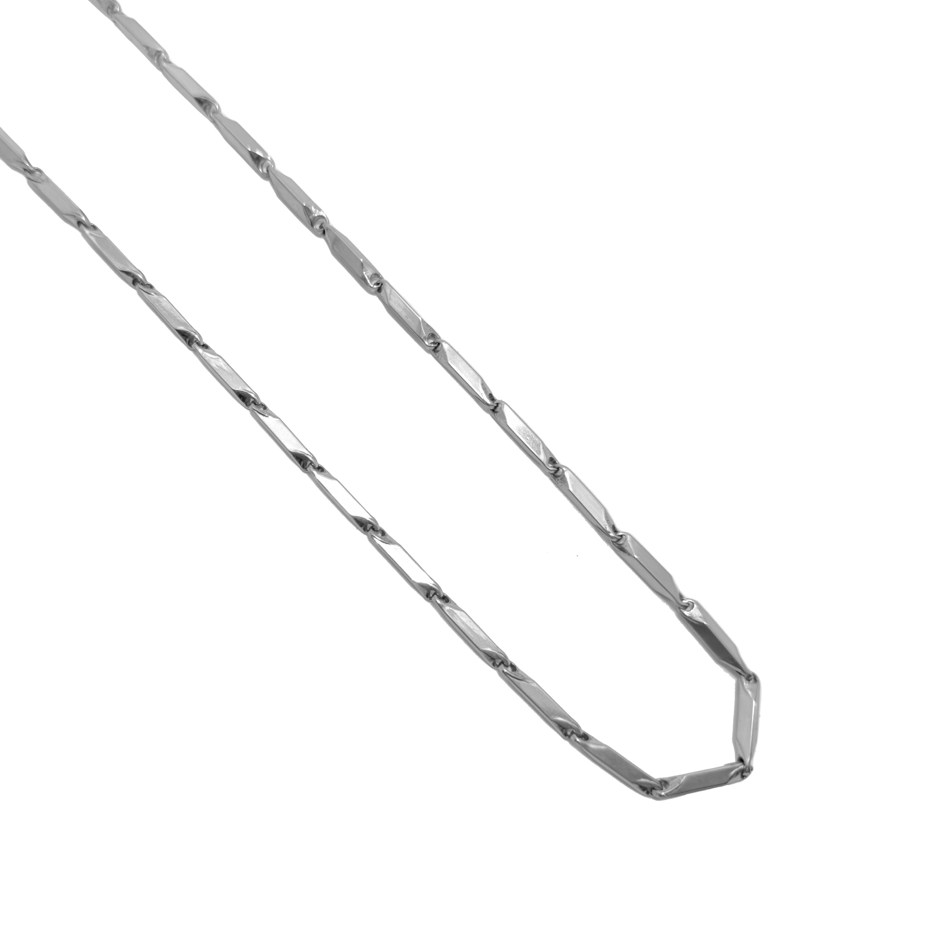 Linked Bar Chain Necklace