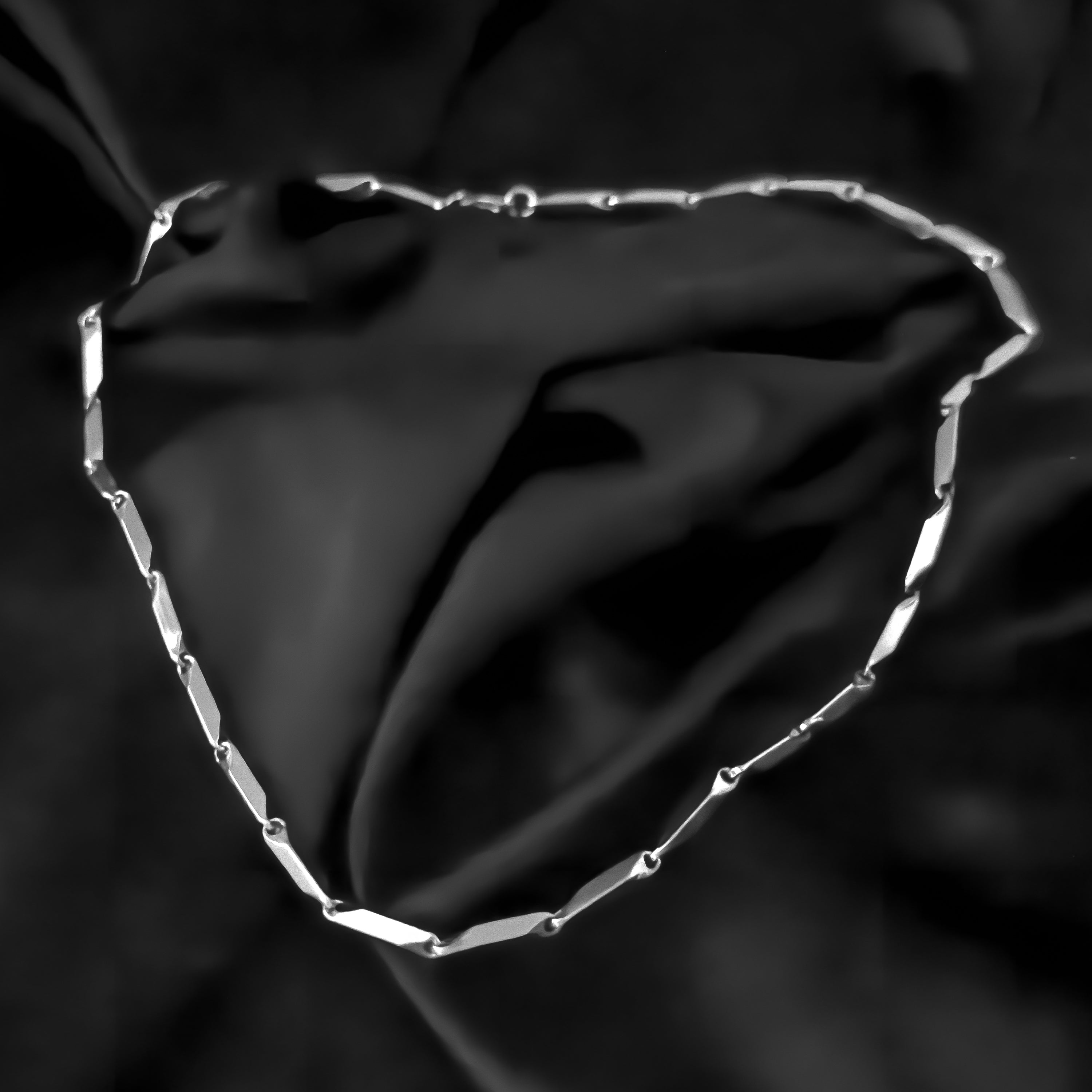 Linked Bar Chain Necklace