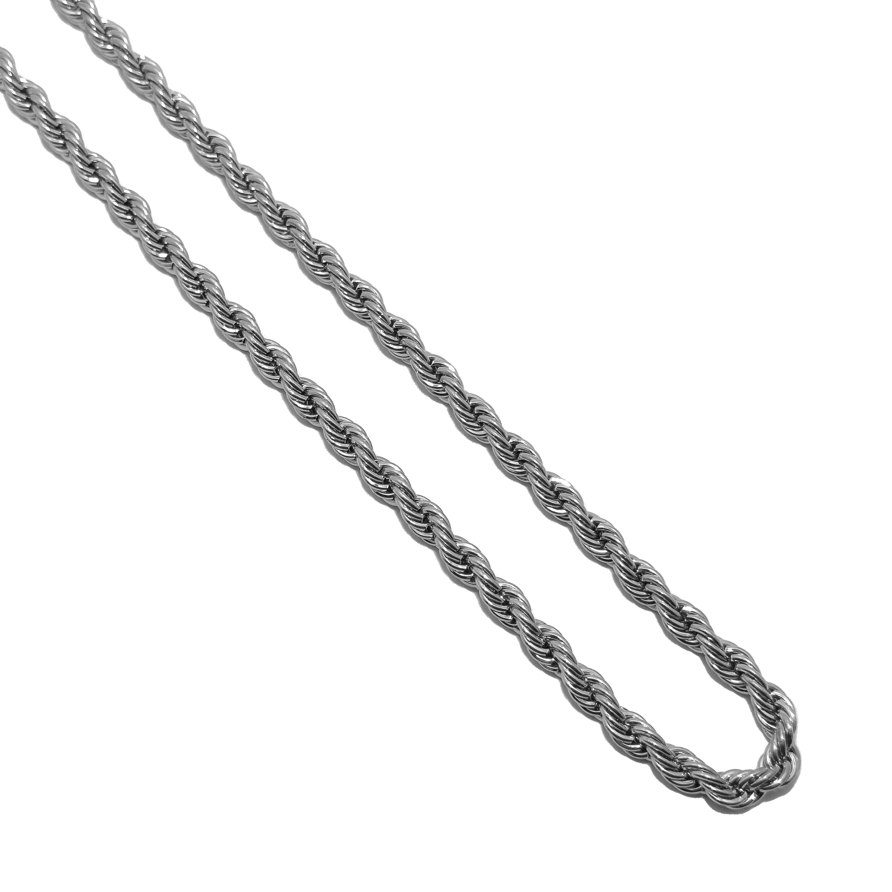 Swirl Rope Chain Necklace