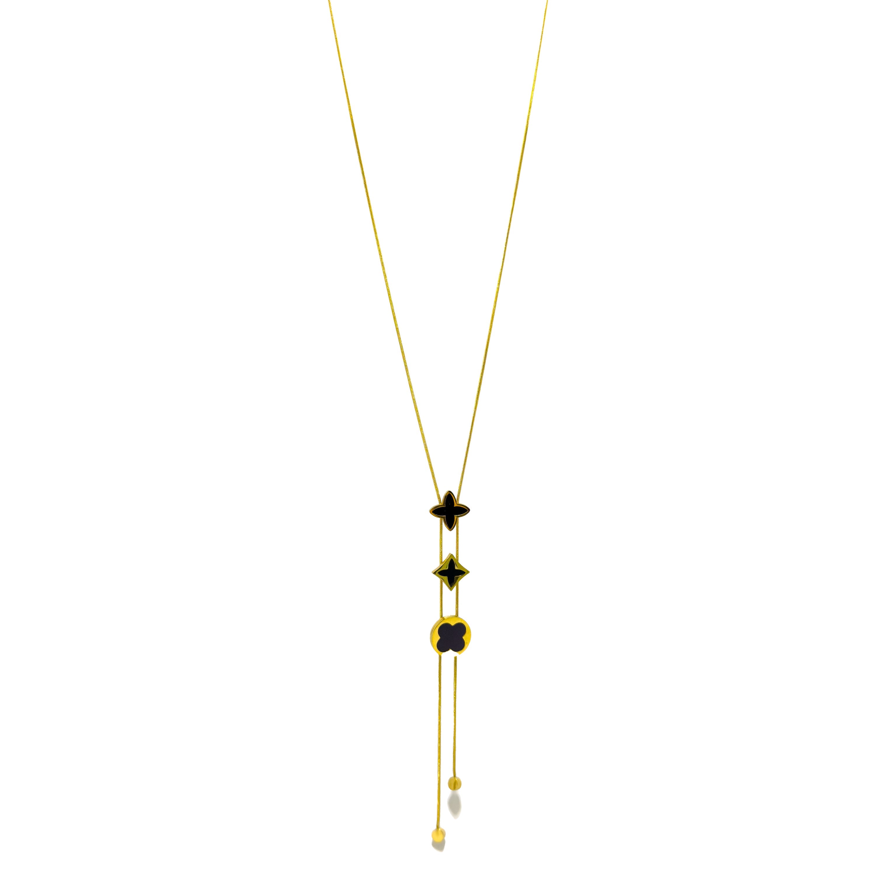 Stellar Clover Chain Necklace