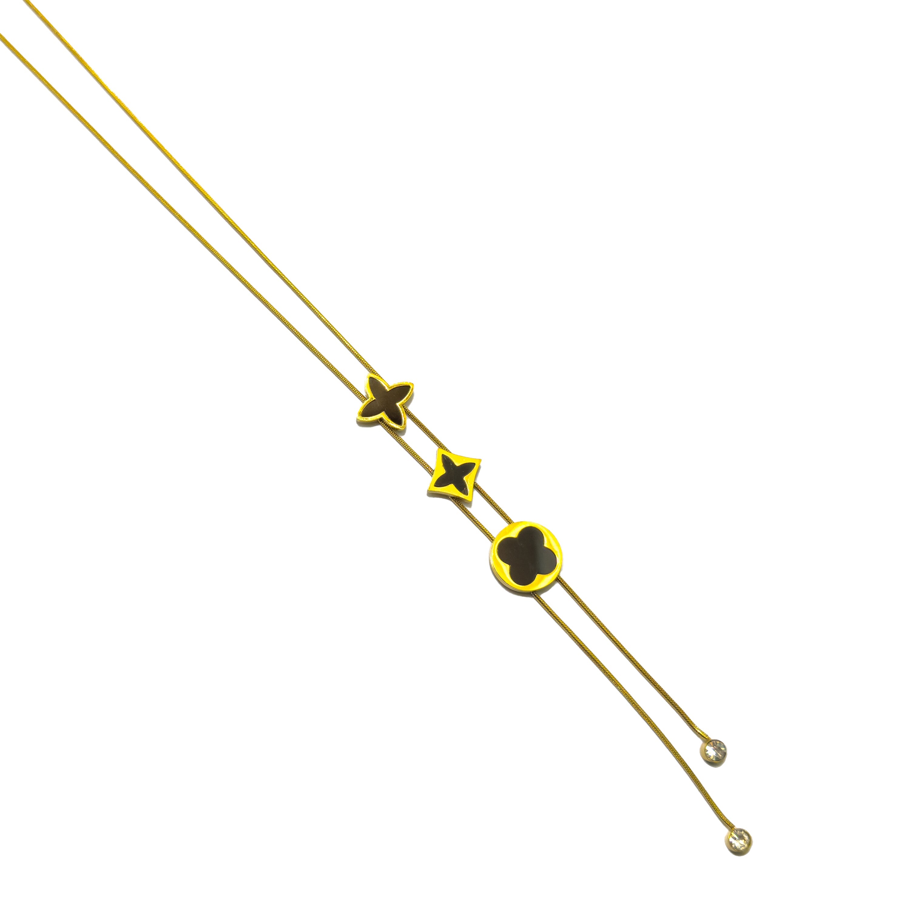 Stellar Clover Chain Necklace