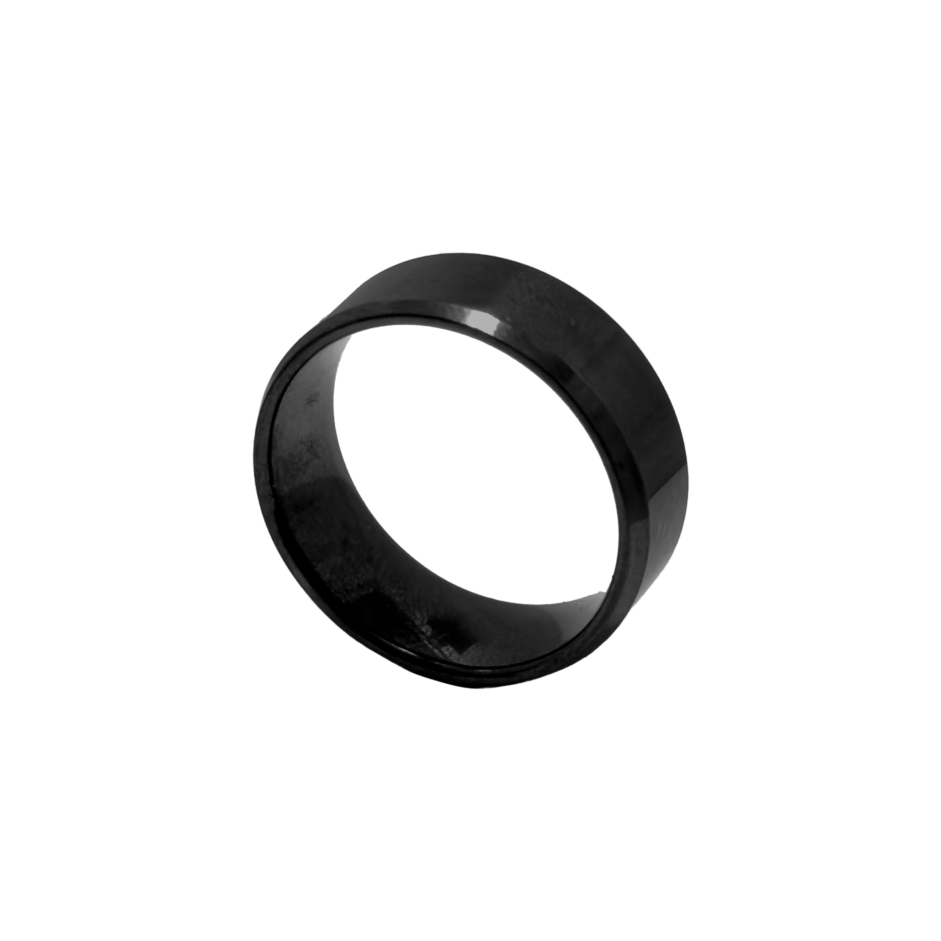 Frost Loop Black Ring