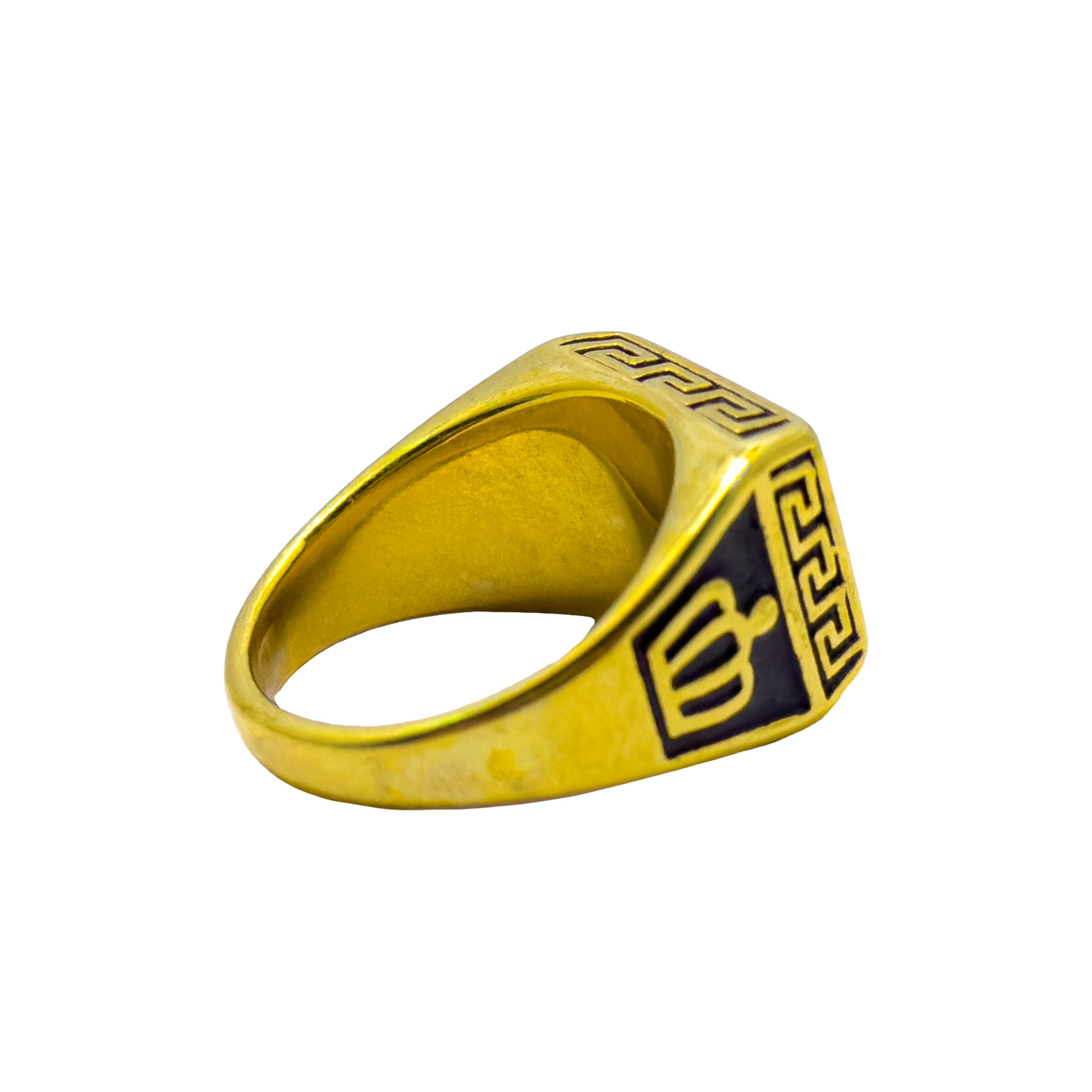 Royal Onyx Gold Ring