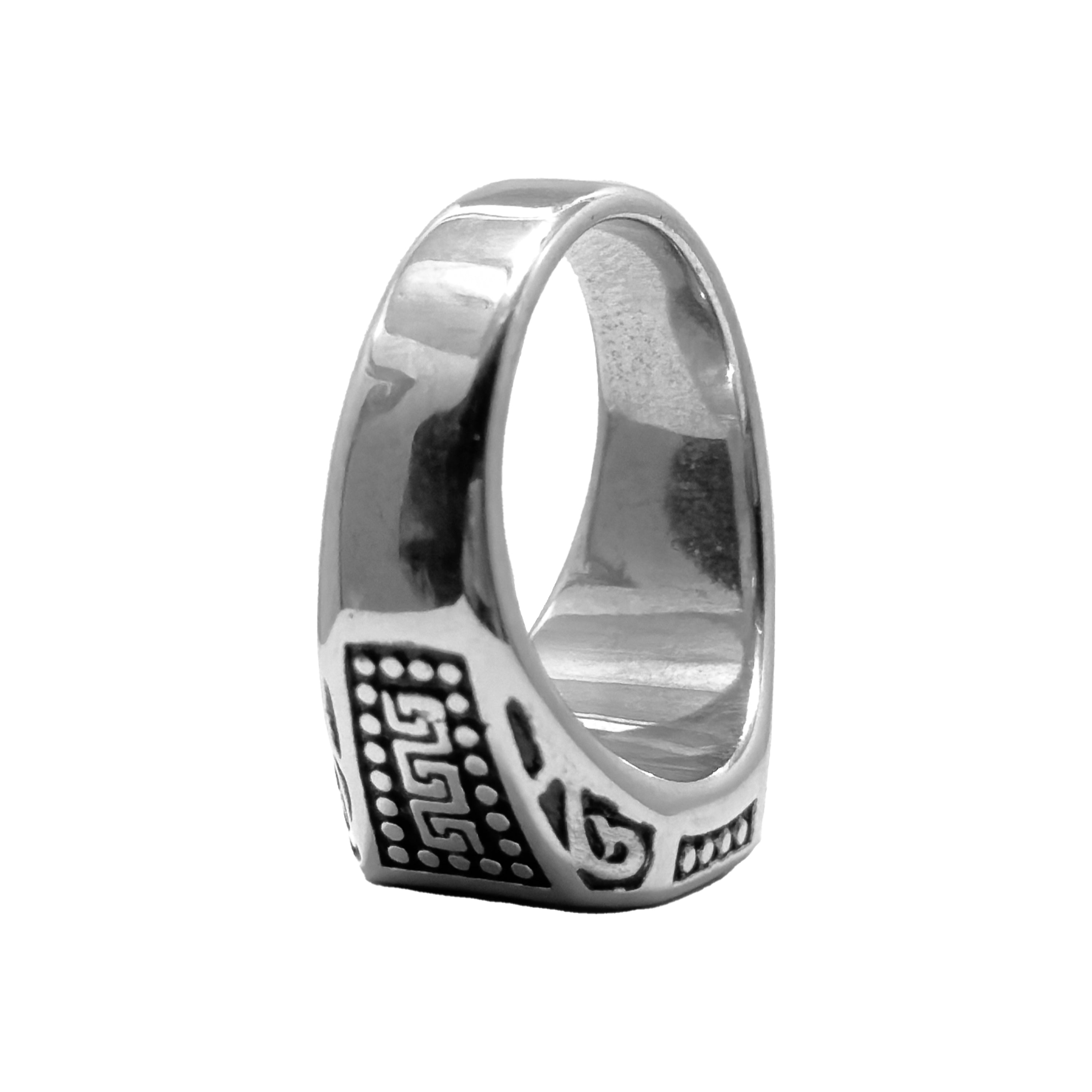 Shadow Bastion Silver Ring