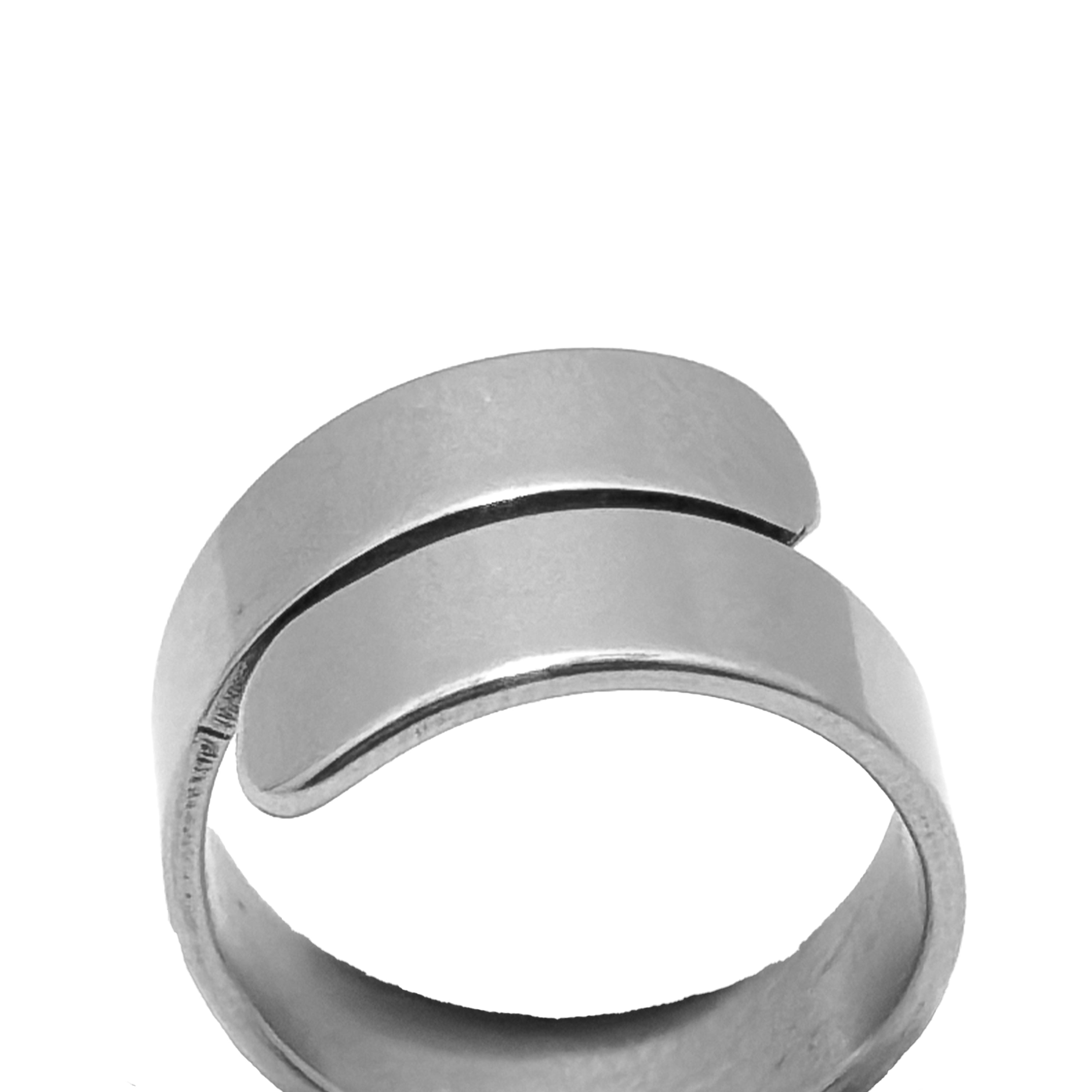 Quantum Wrap Silver Ring