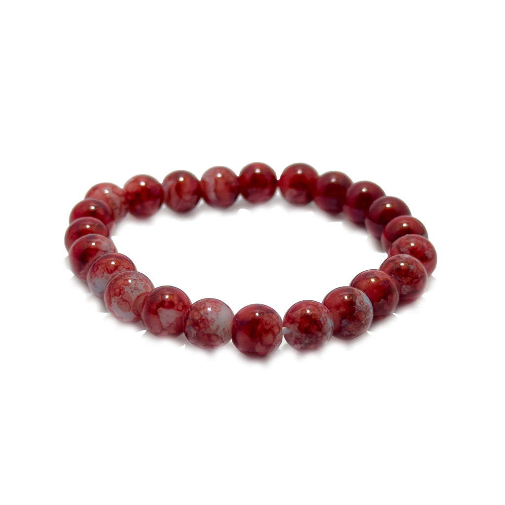 Blood Moon Beaded Bracelet