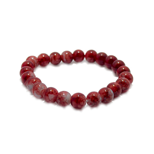 Blood Moon Beaded Bracelet