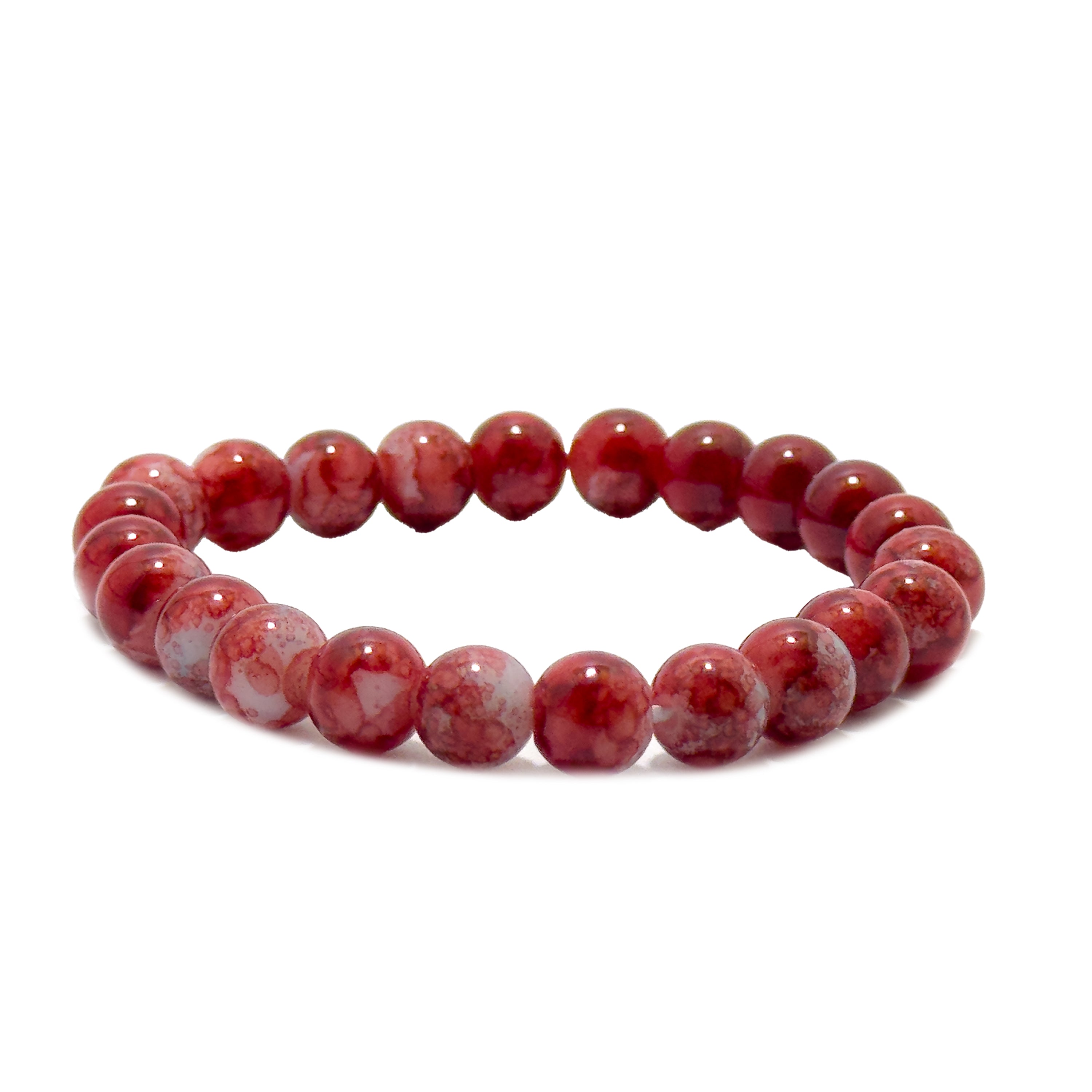 Blood Moon Beaded Bracelet