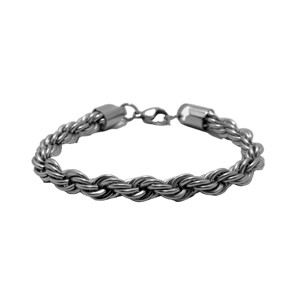 Twisted Rope Chain Bracelet