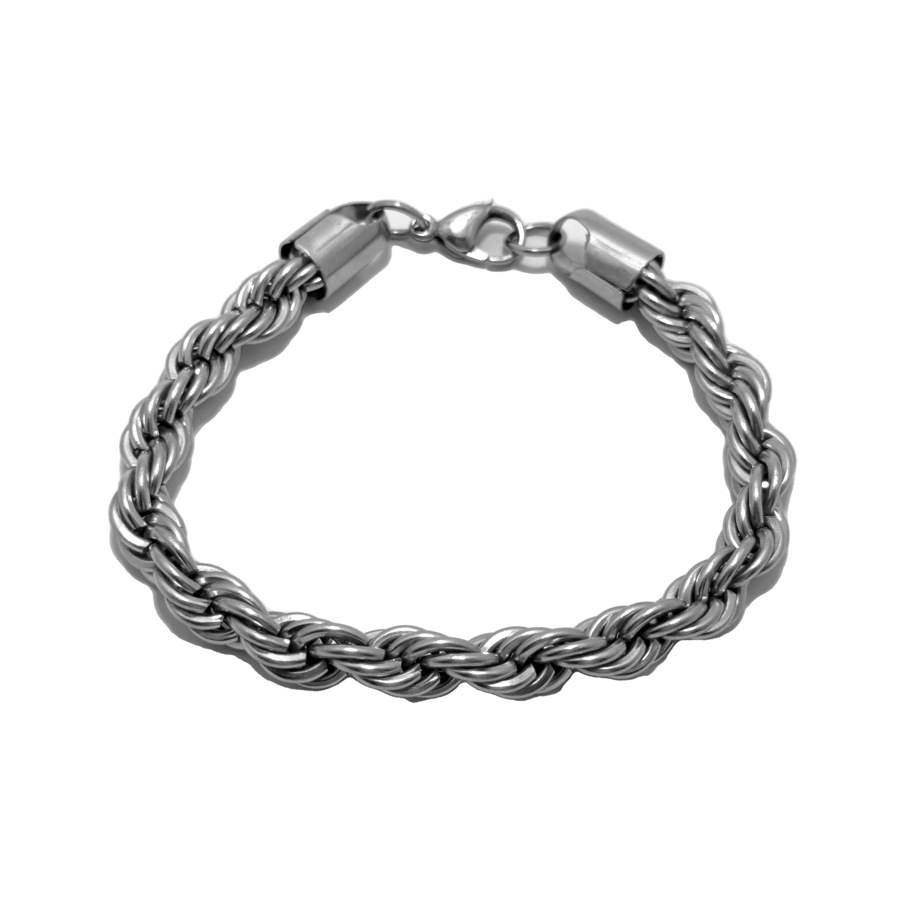 Twisted Rope Chain Bracelet