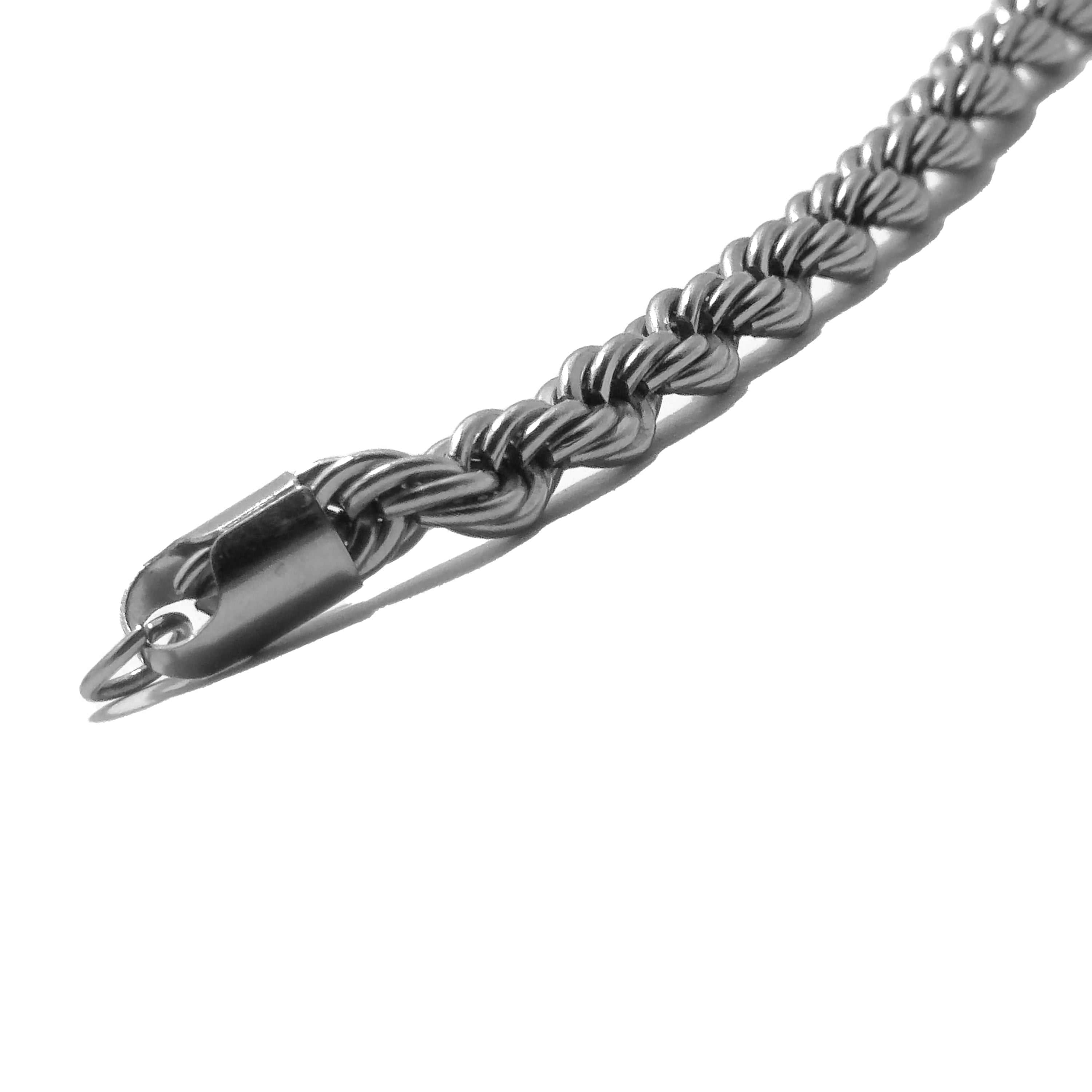 Twisted Rope Chain Bracelet