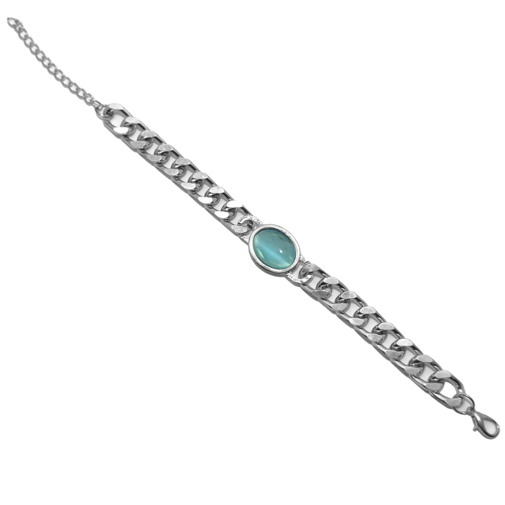 Sleek Blue Bracelet
