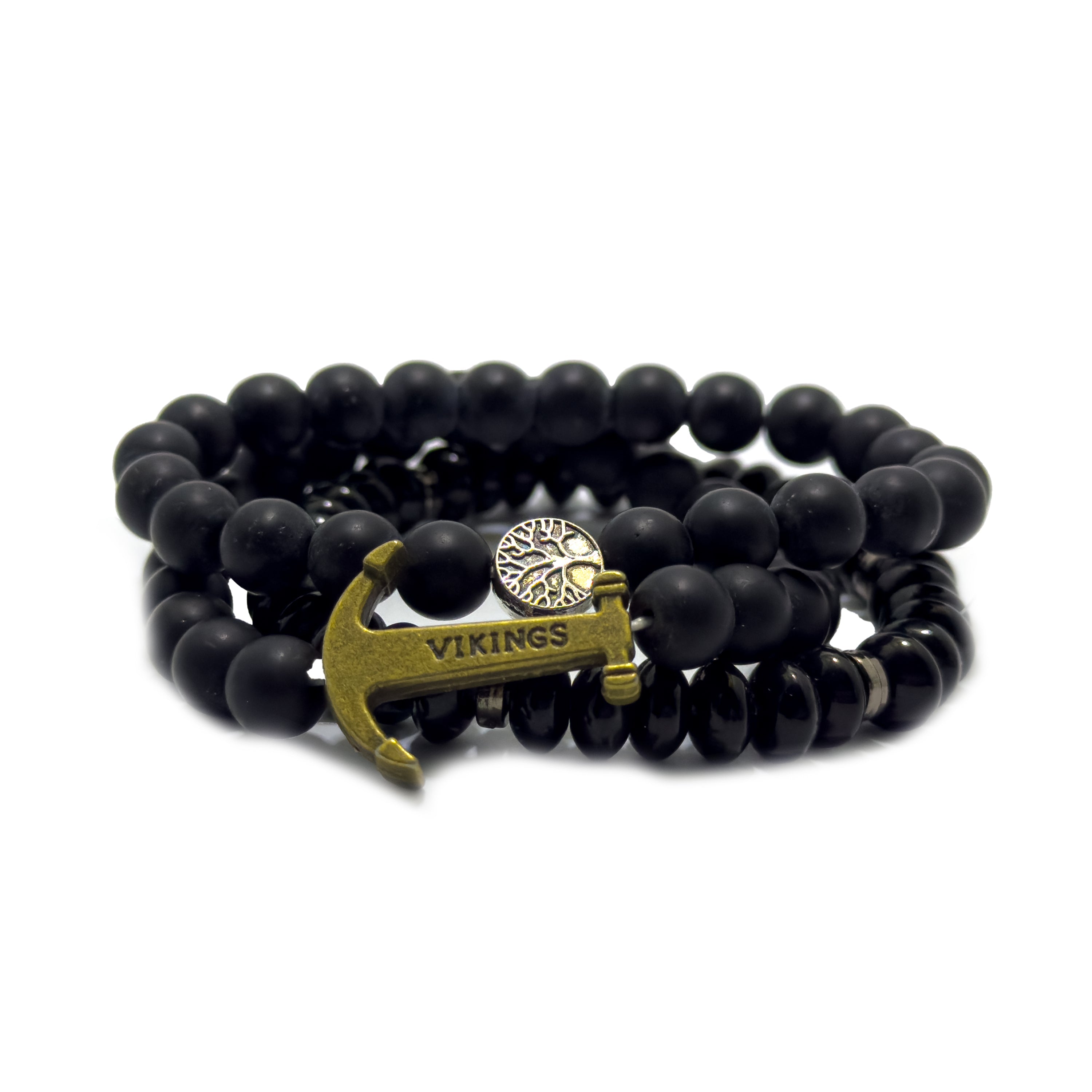 Viking Anchor Beaded Bracelet