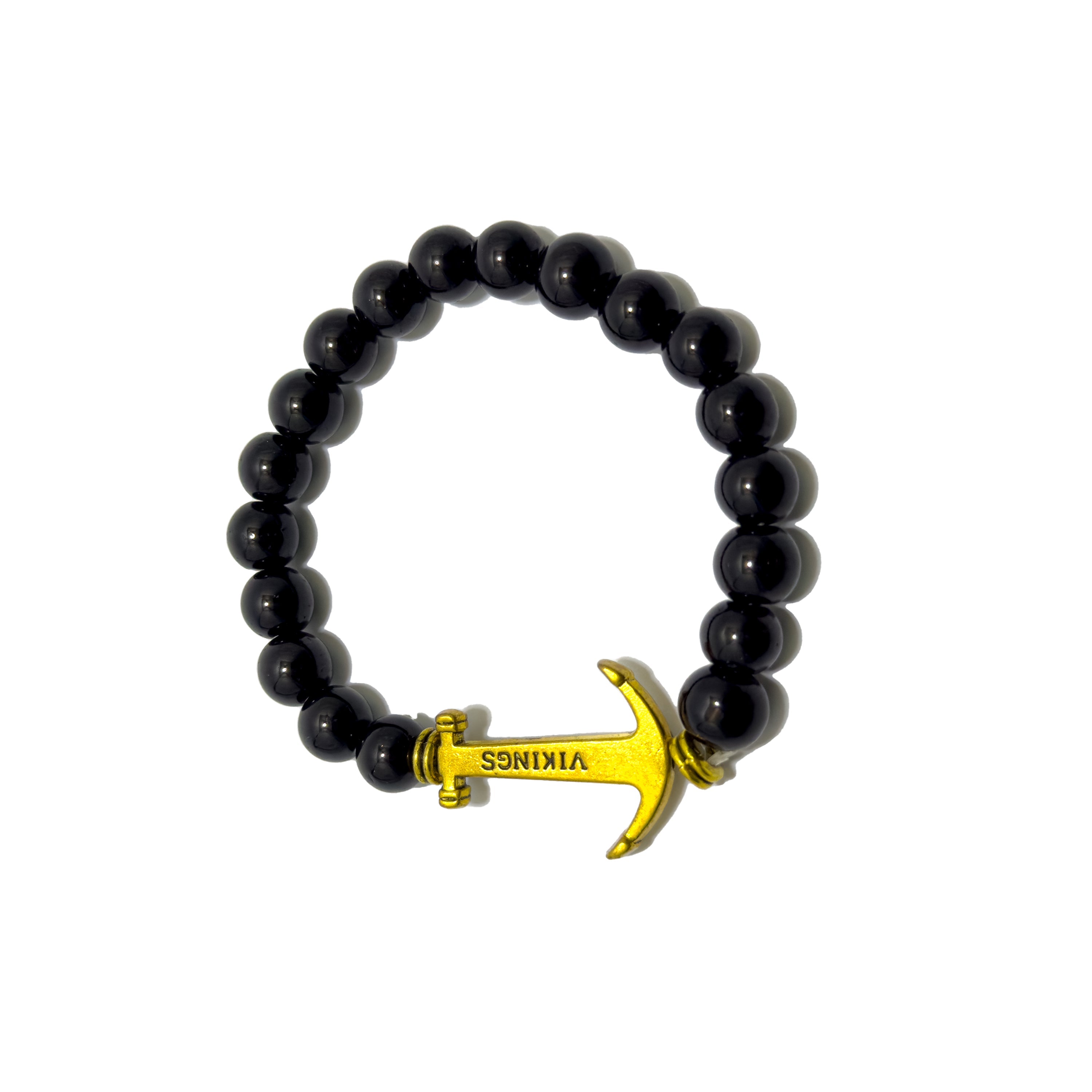 Viking Anchor Beaded Bracelet (Single)