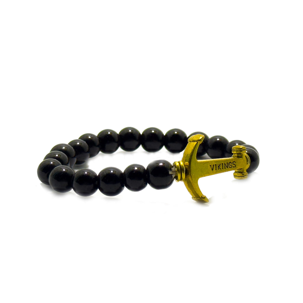 Viking Anchor Beaded Bracelet (Single)