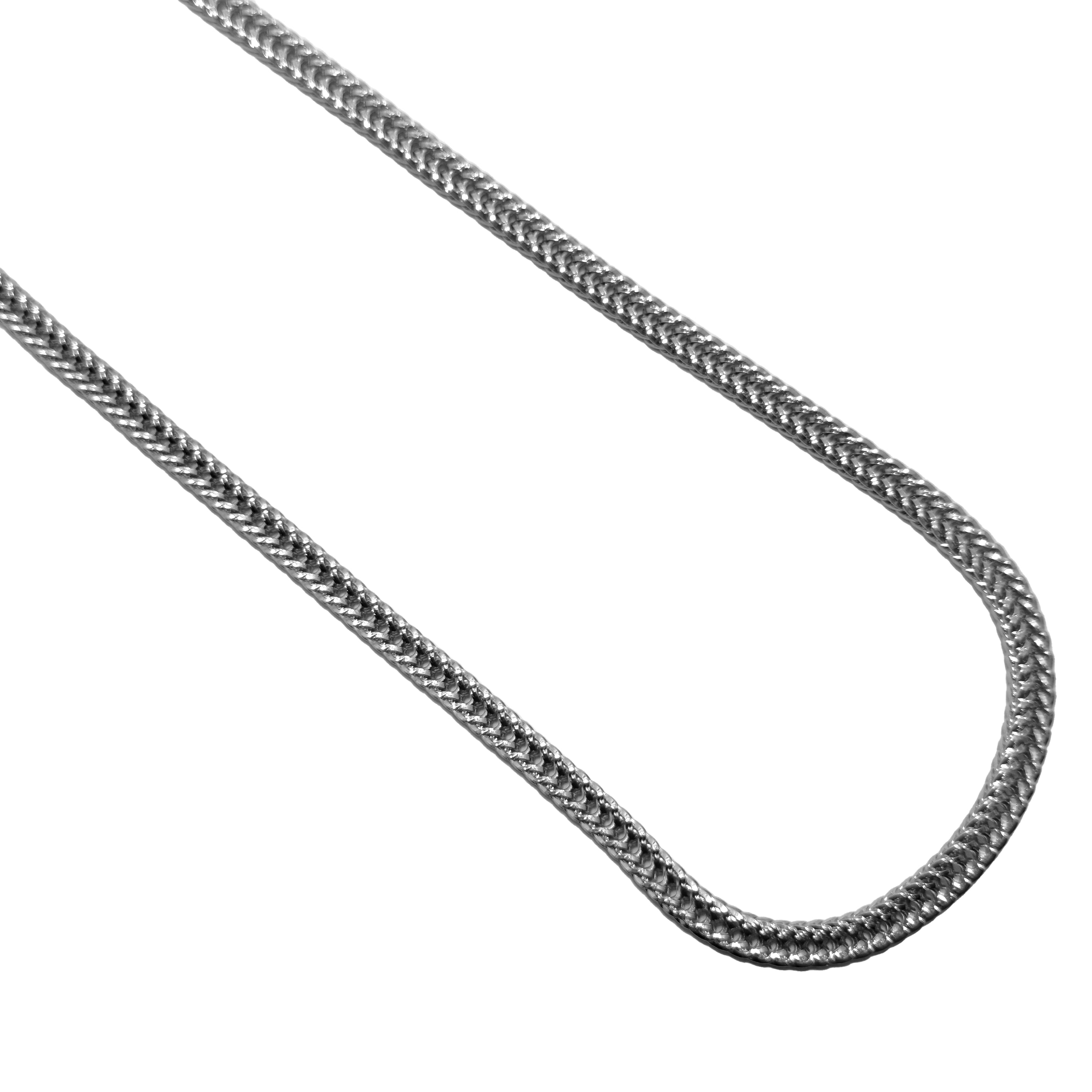 Twisted Ember Rope Chain Necklace