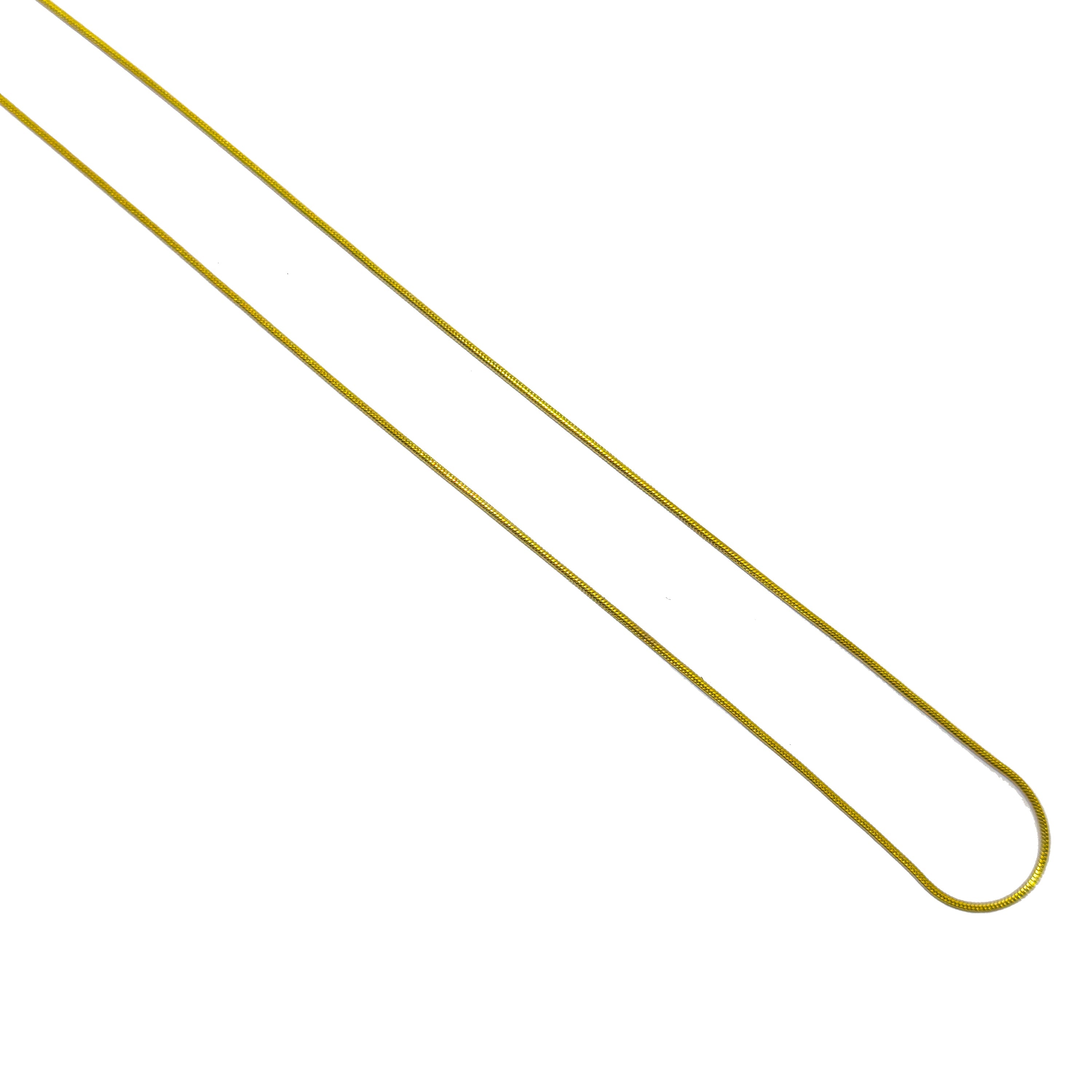 Thin Line Gold Chain Necklace