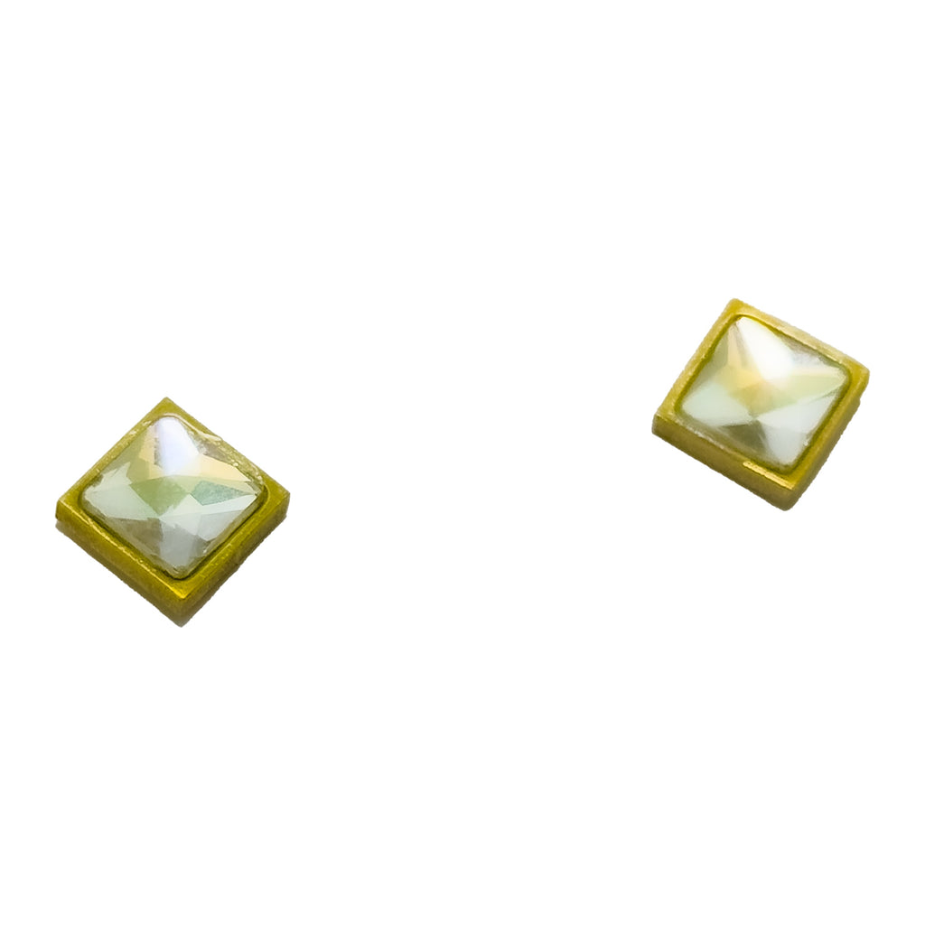 Shimmer Grid Earrings