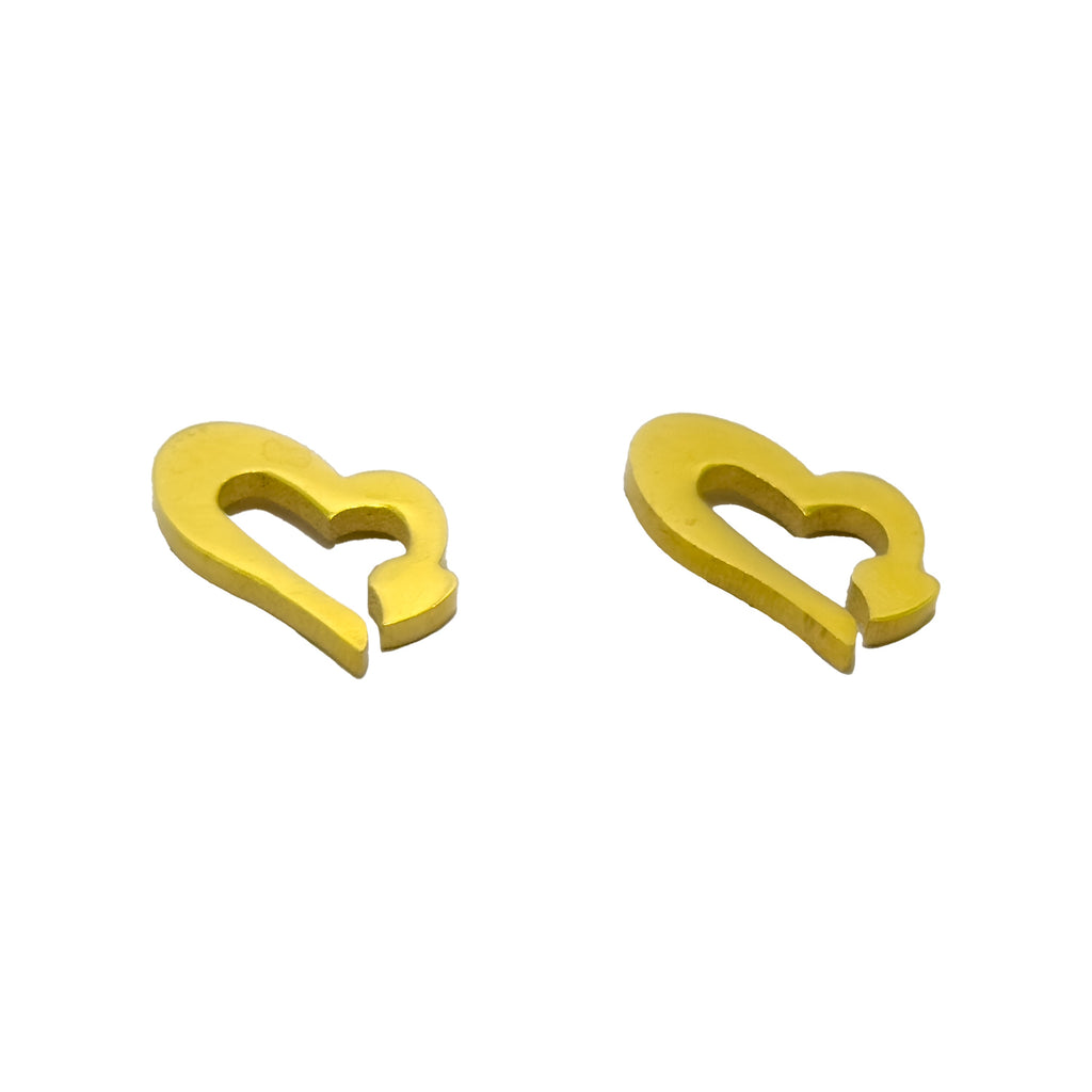 Arrowline Heart Earrings