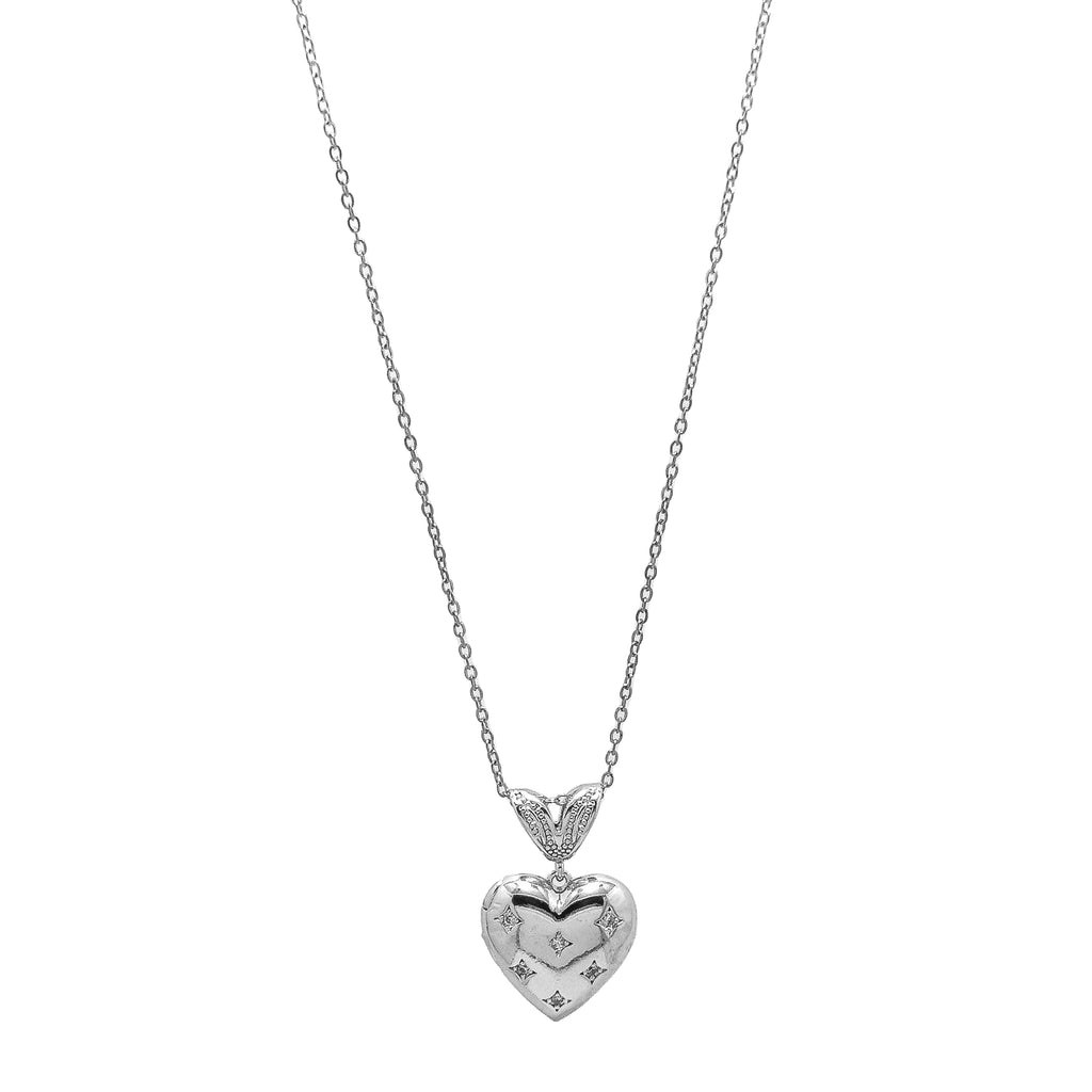 Love Vault (Silver) Chain Necklace