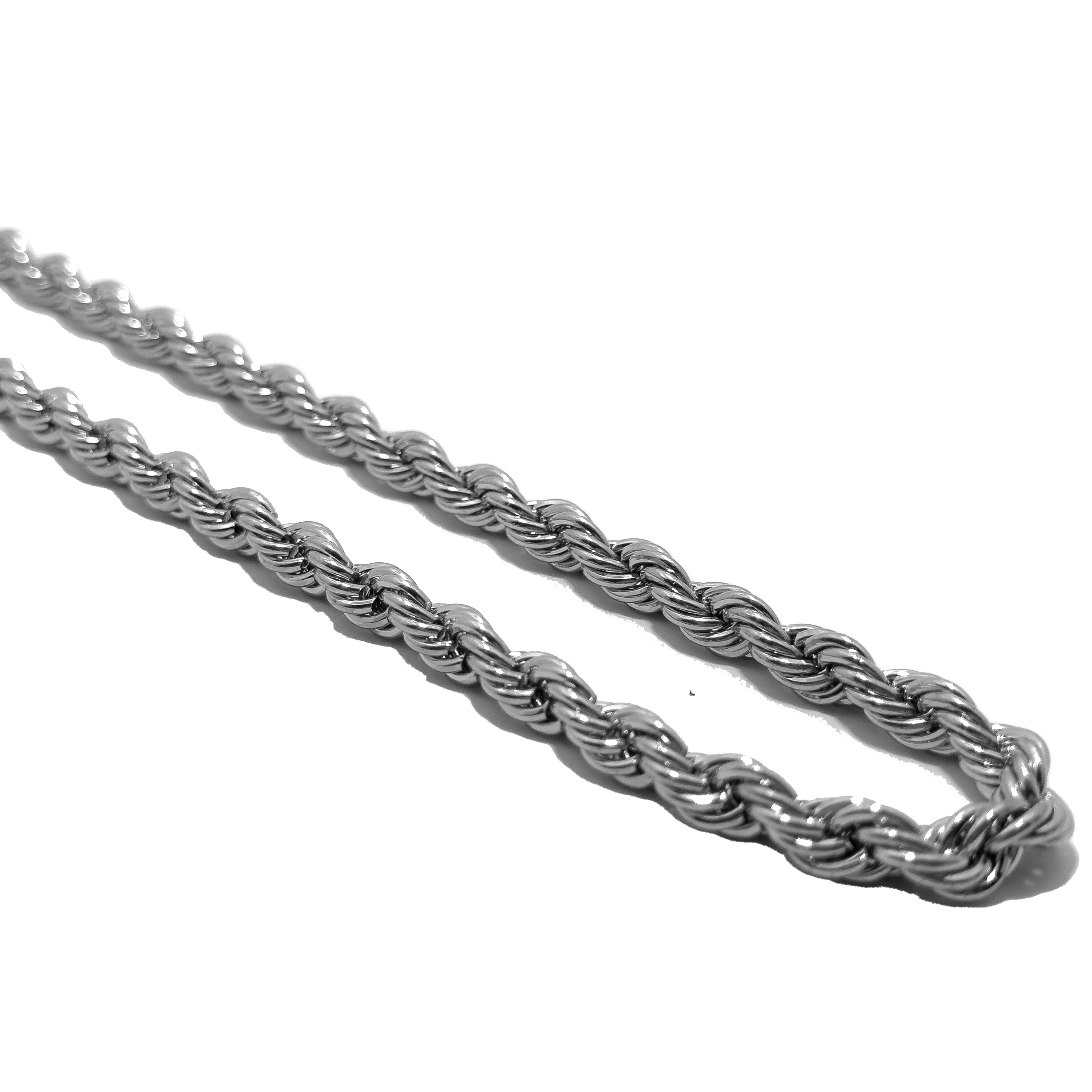 Swirl Rope Chain Necklace