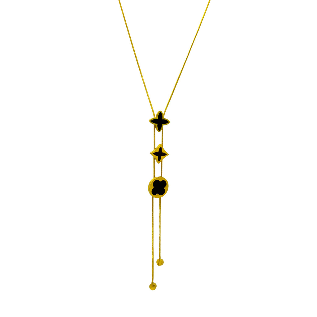 Stellar Clover Chain Necklace