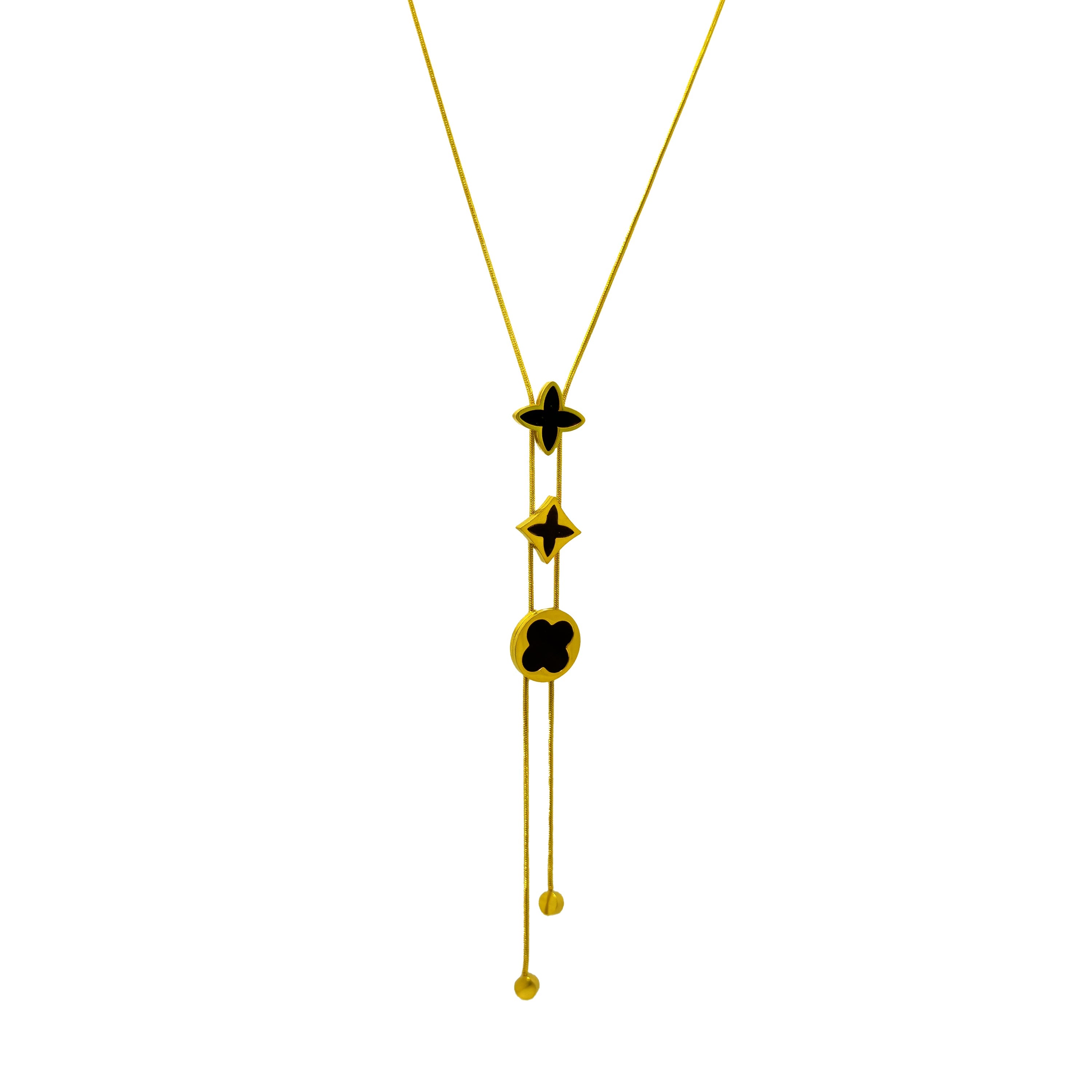 Stellar Clover Chain Necklace