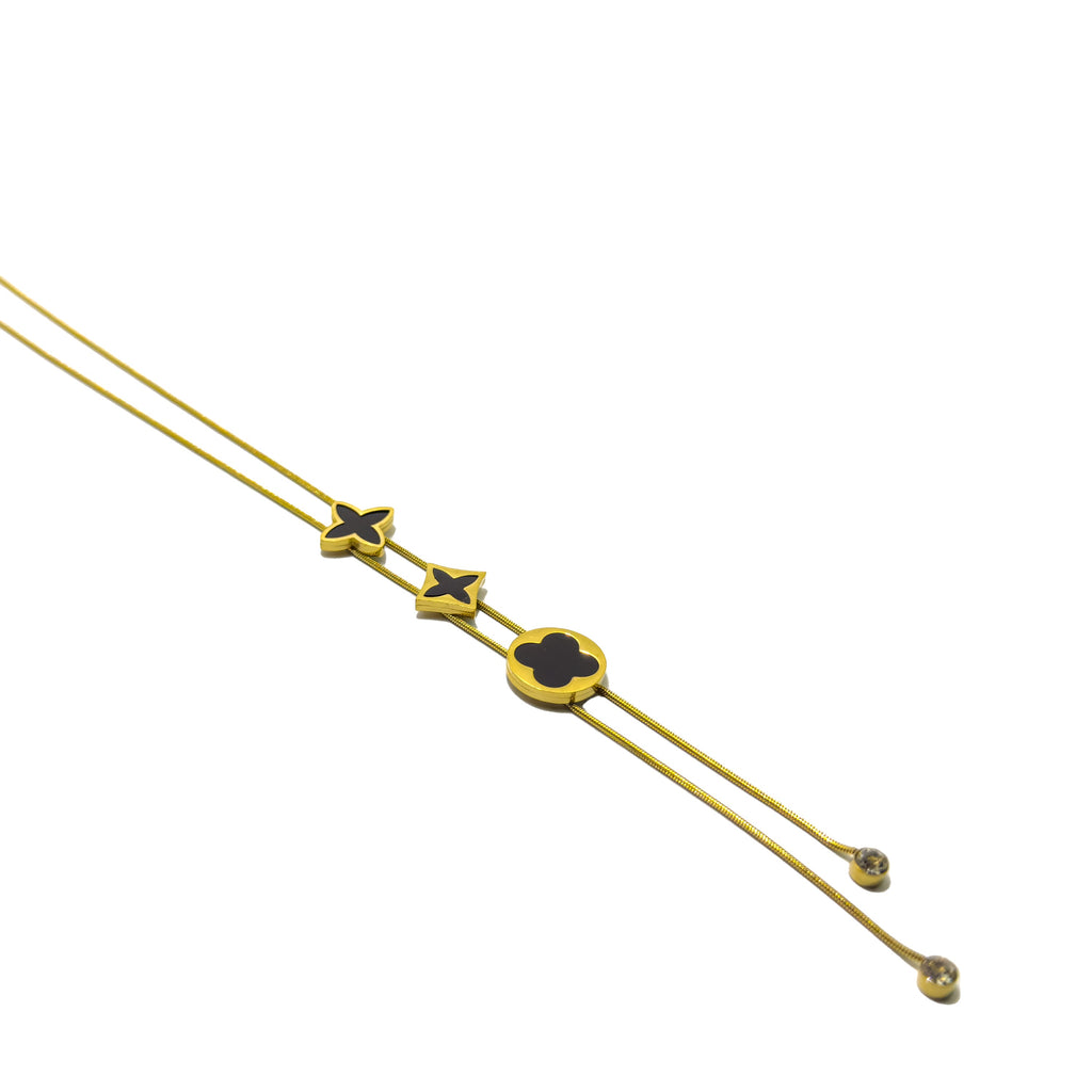 Stellar Clover Chain Necklace