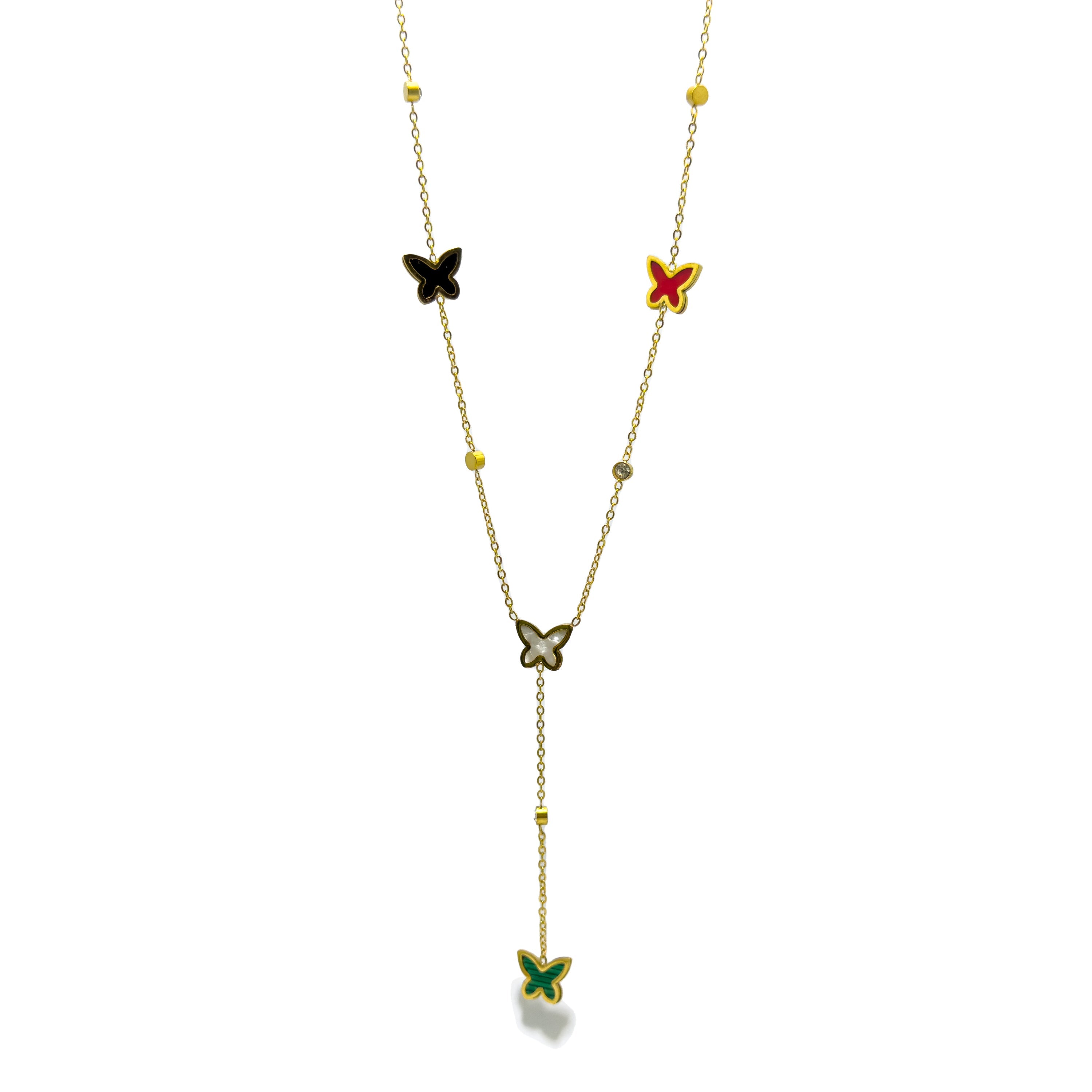 Kaleido Wings Chain Necklace