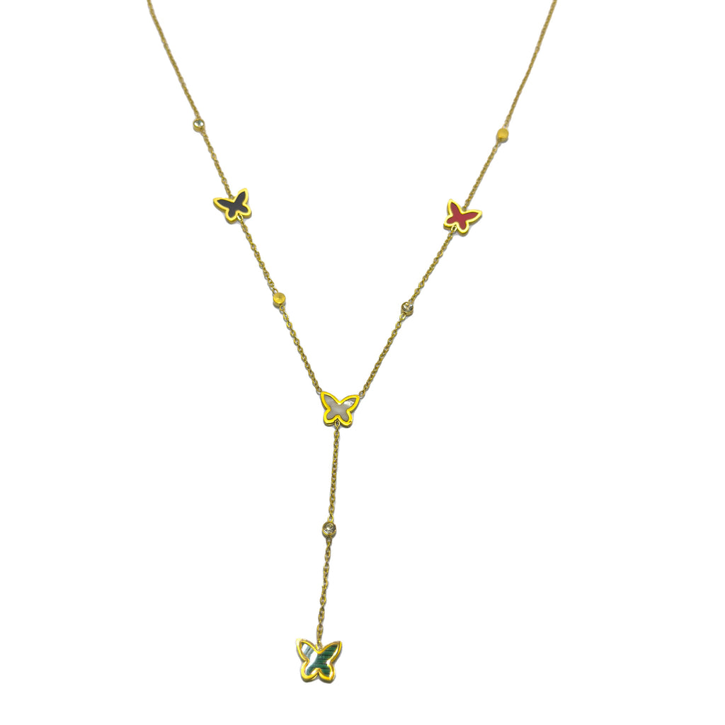 Kaleido Wings Chain Necklace