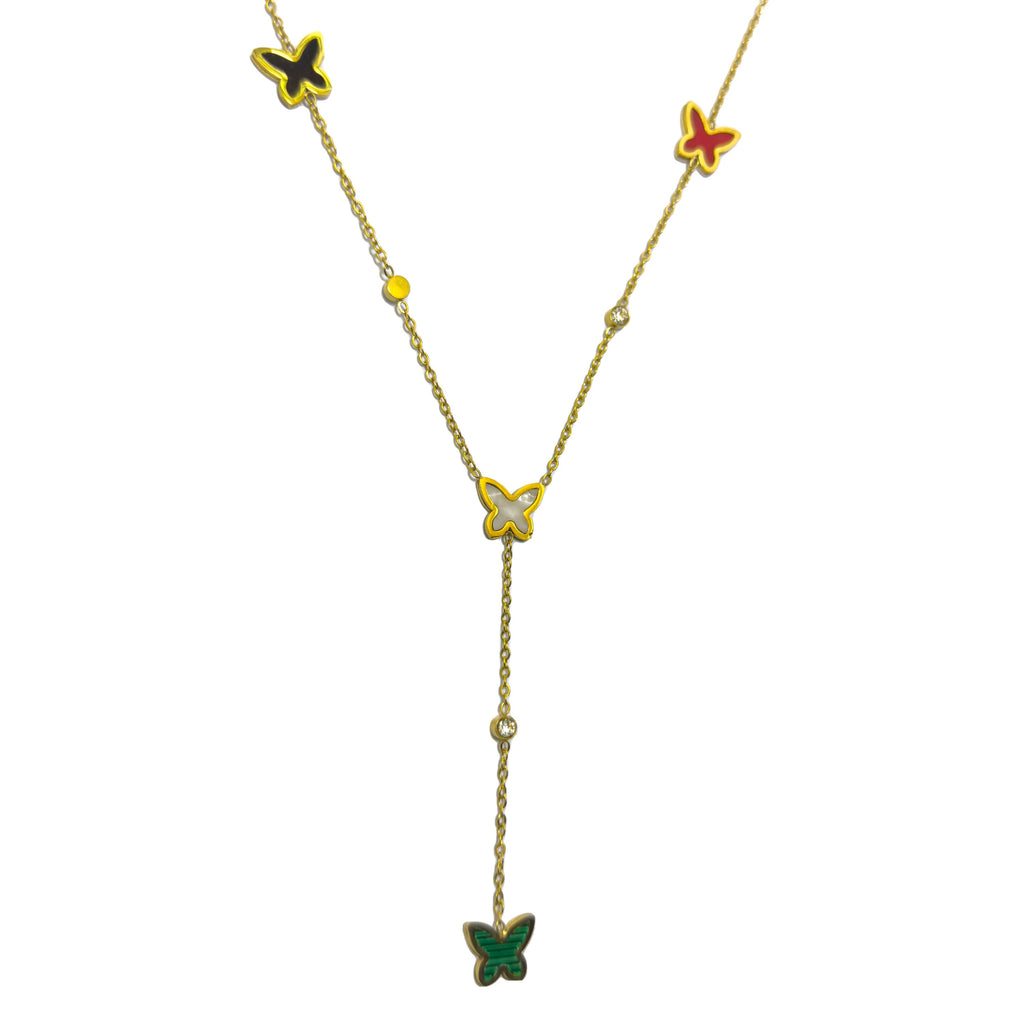 Kaleido Wings Chain Necklace