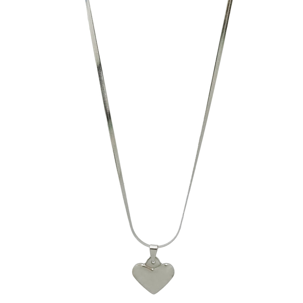 Chrome Crush Chain Necklace