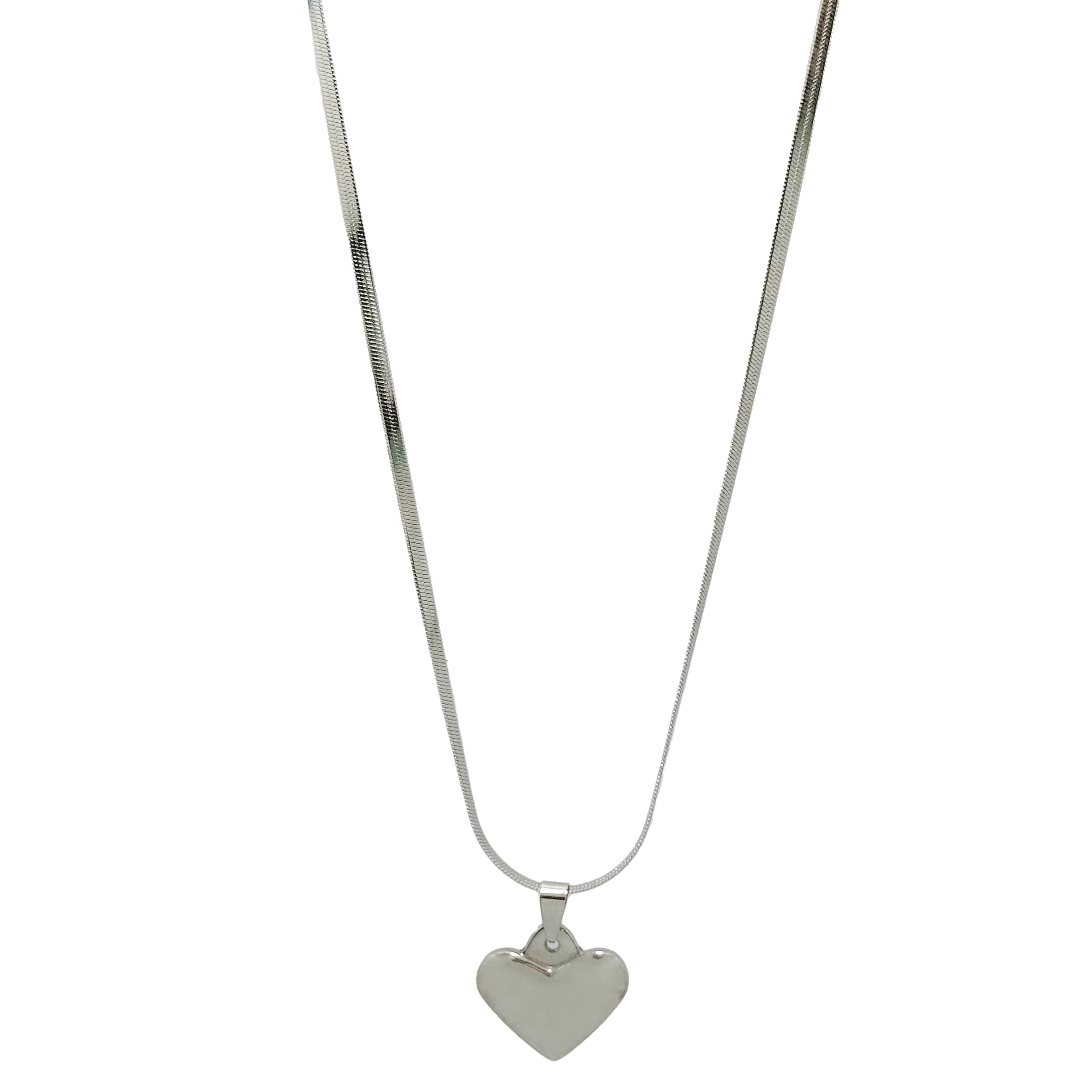 Chrome Crush Chain Necklace