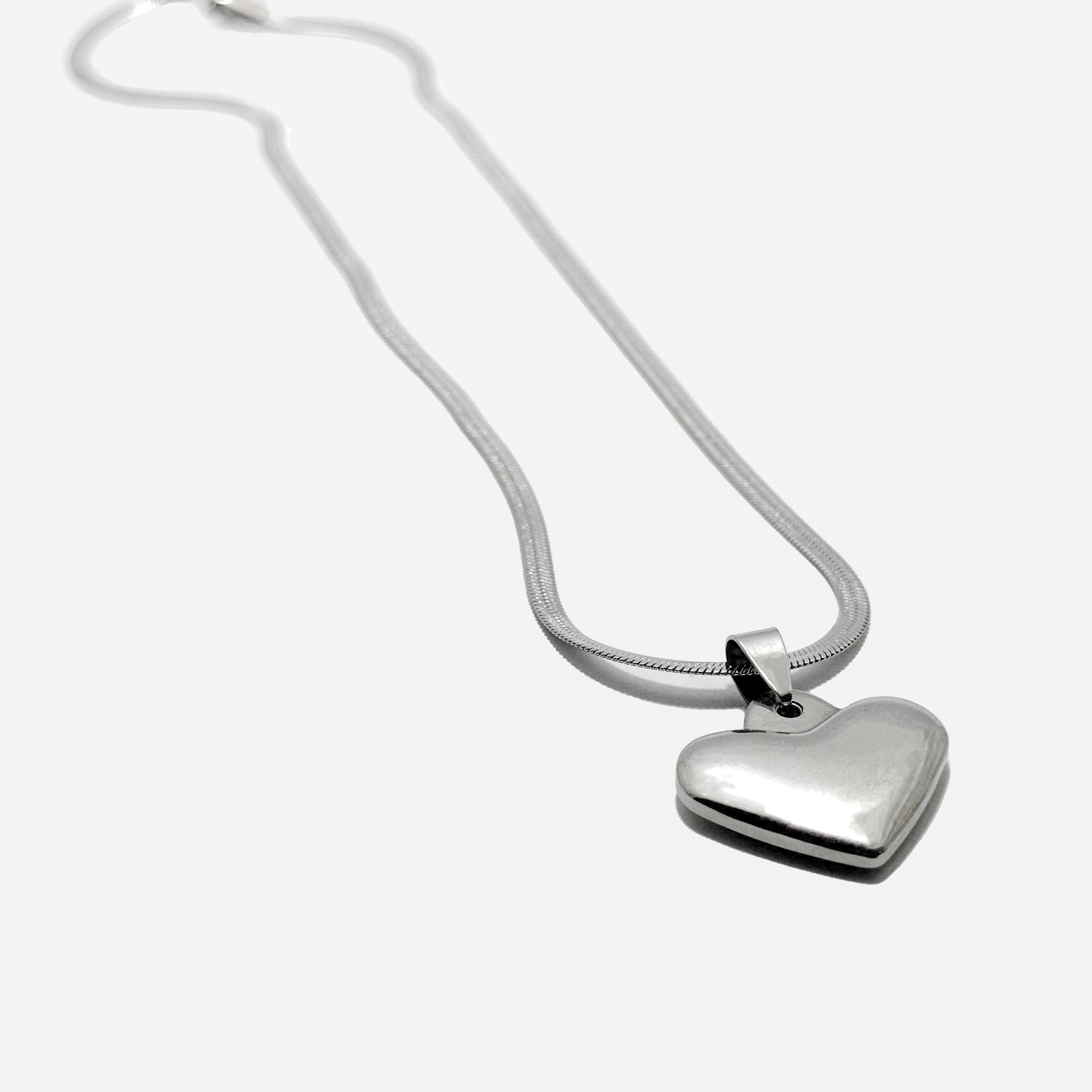 Chrome Crush Chain Necklace