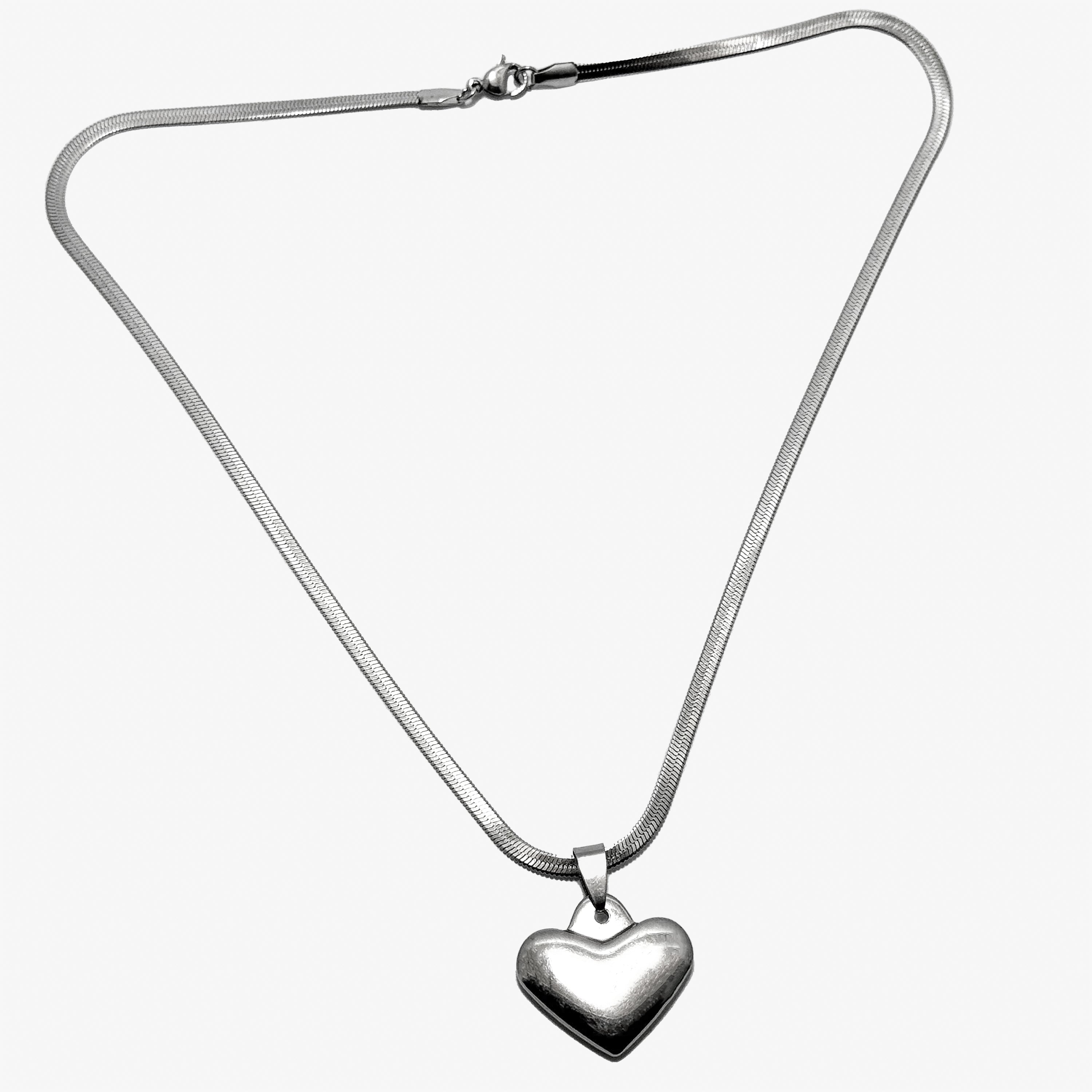 Chrome Crush Chain Necklace