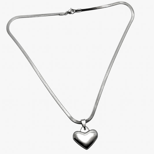 Chrome Crush Chain Necklace
