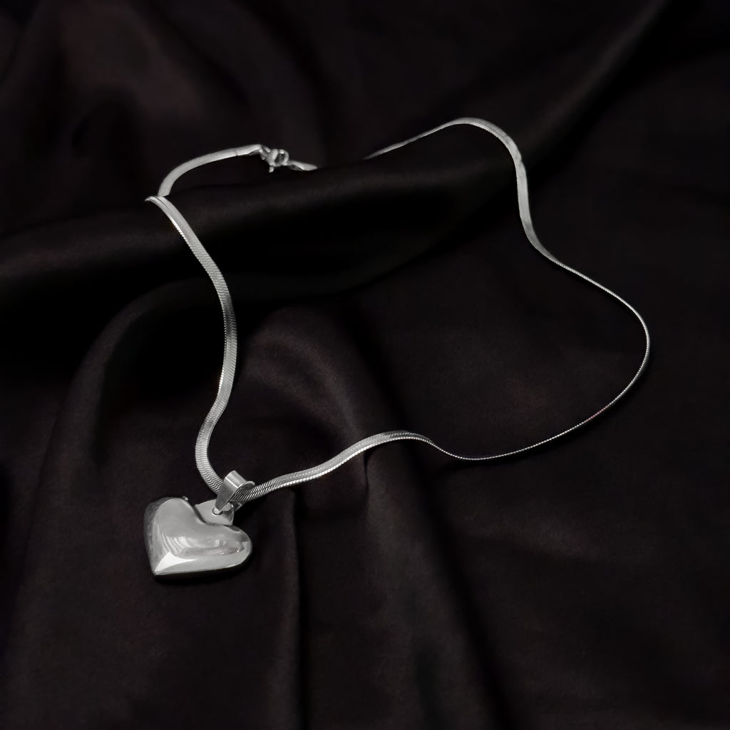 Chrome Crush Chain Necklace