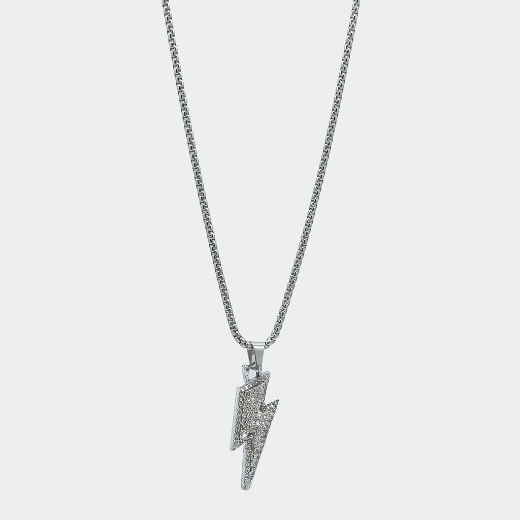 Icy Bolt Chain Necklace