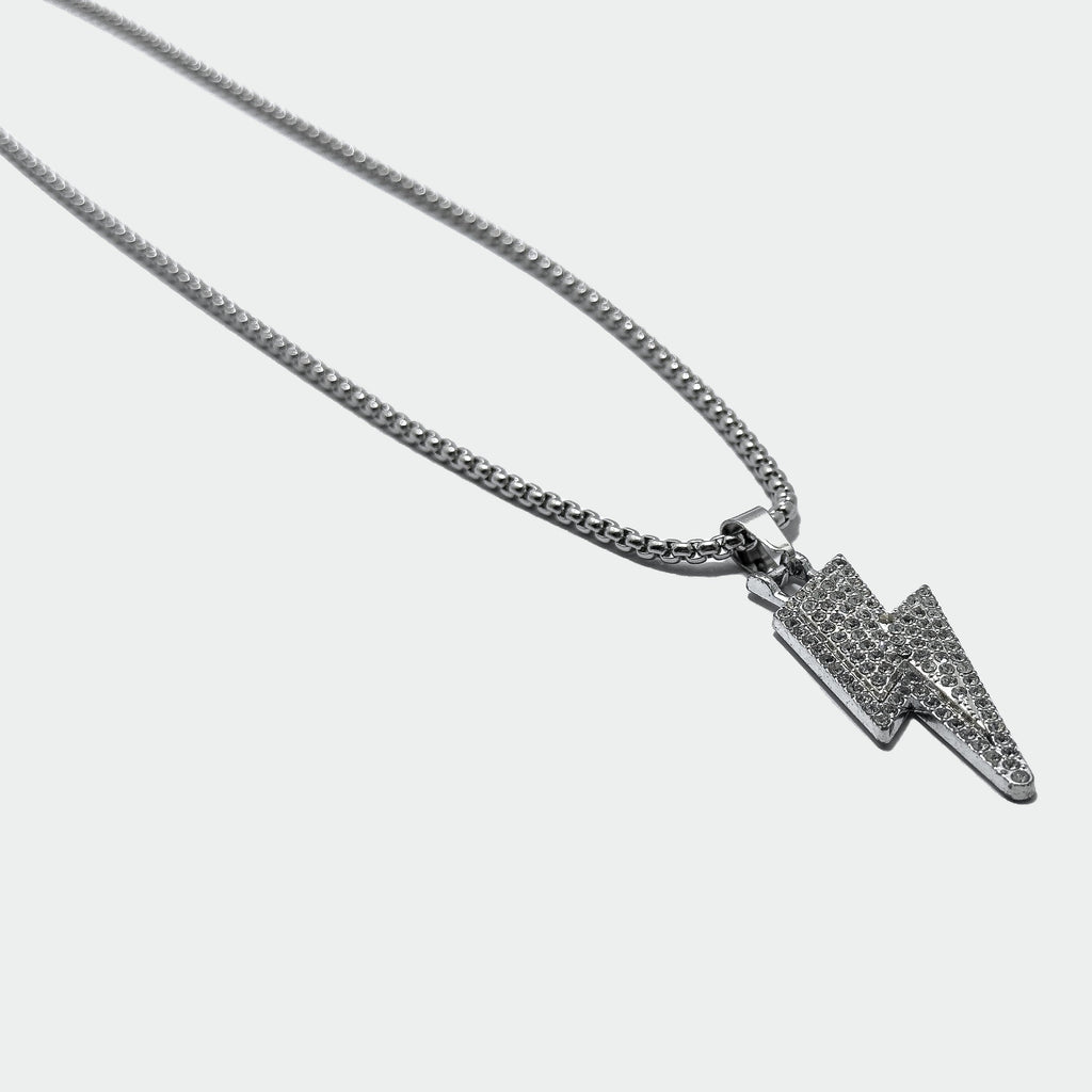 Icy Bolt Chain Necklace