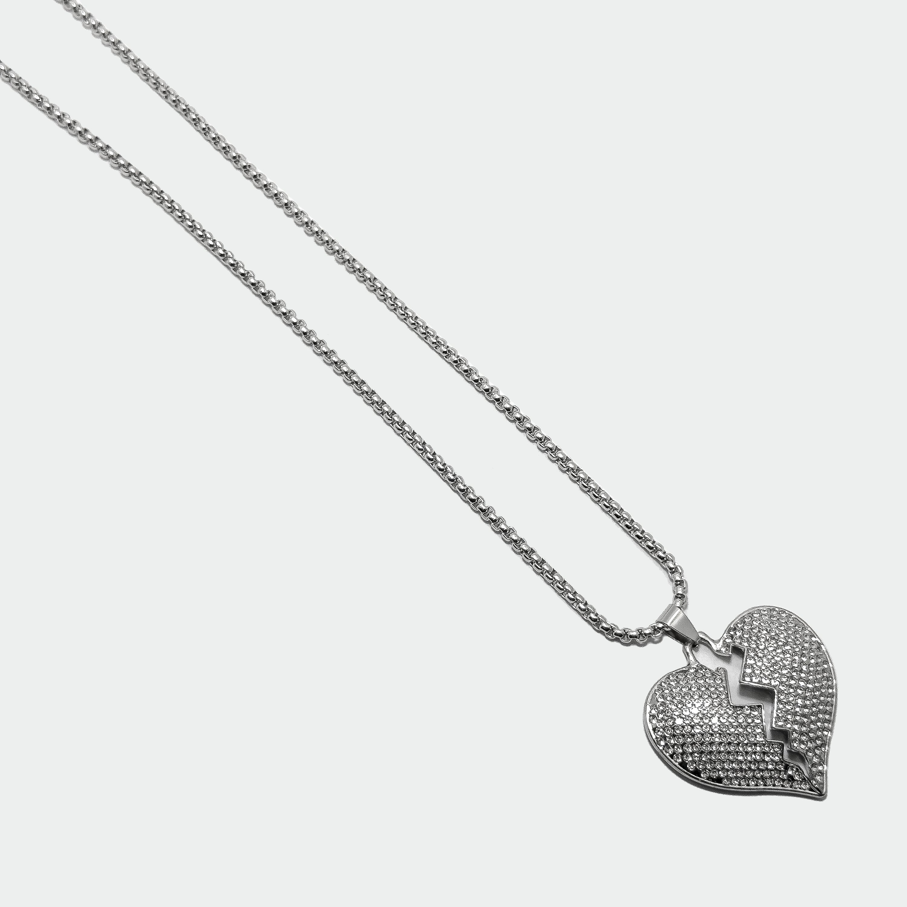 Heart Scar Chain Necklace