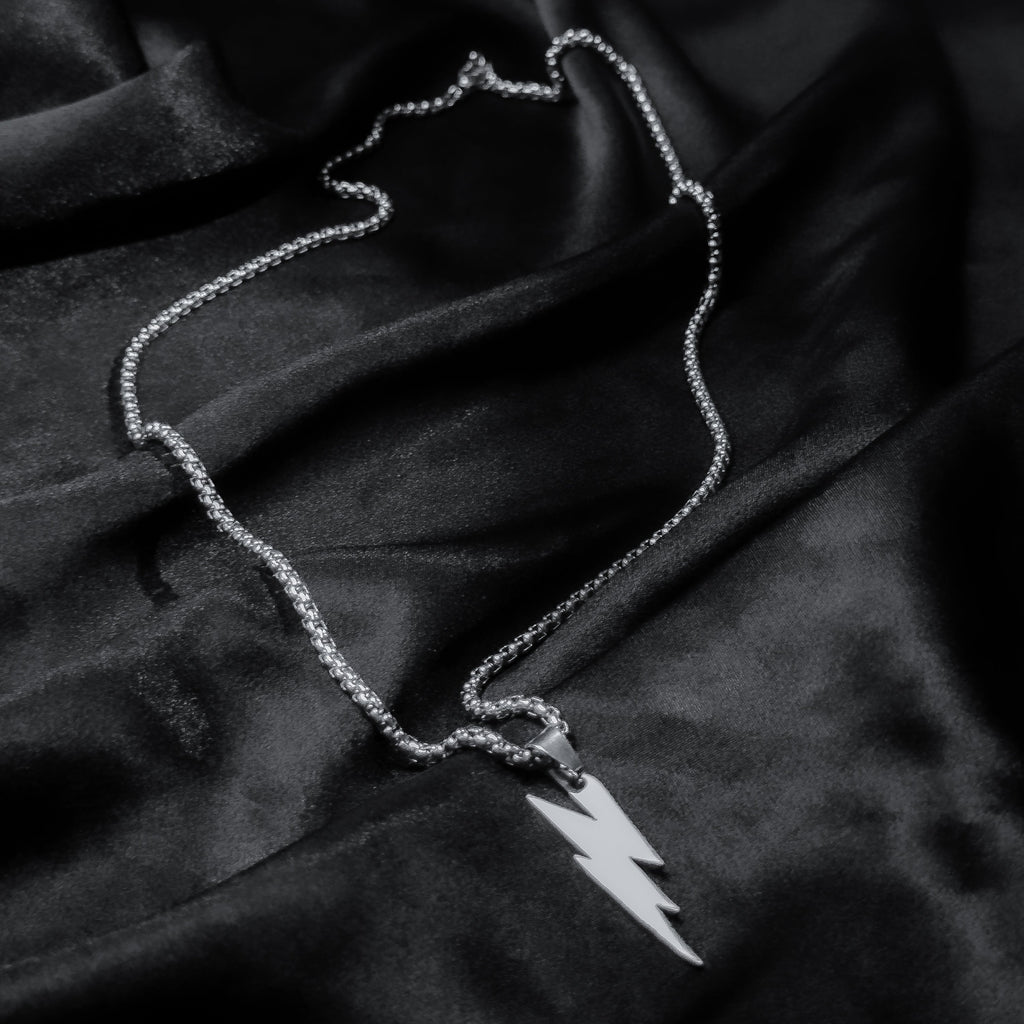 Lightening Bolt Chain Necklace