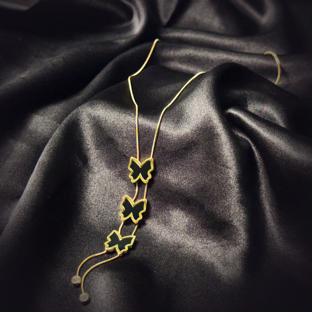 Celestial Butterfly Chain Necklace