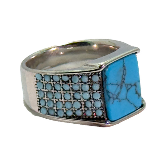 Sapphire Vein Ring