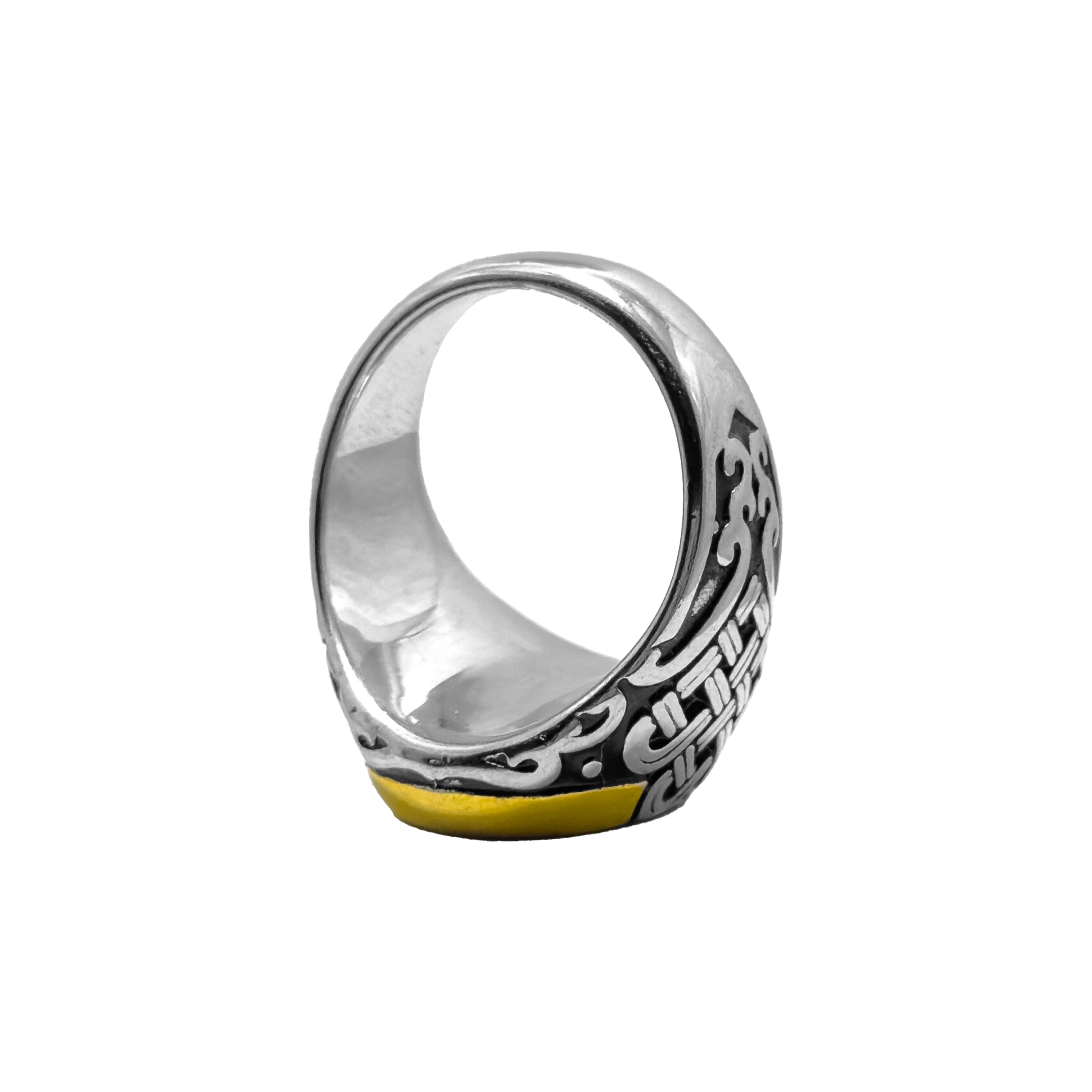 Dark Crescent Ring