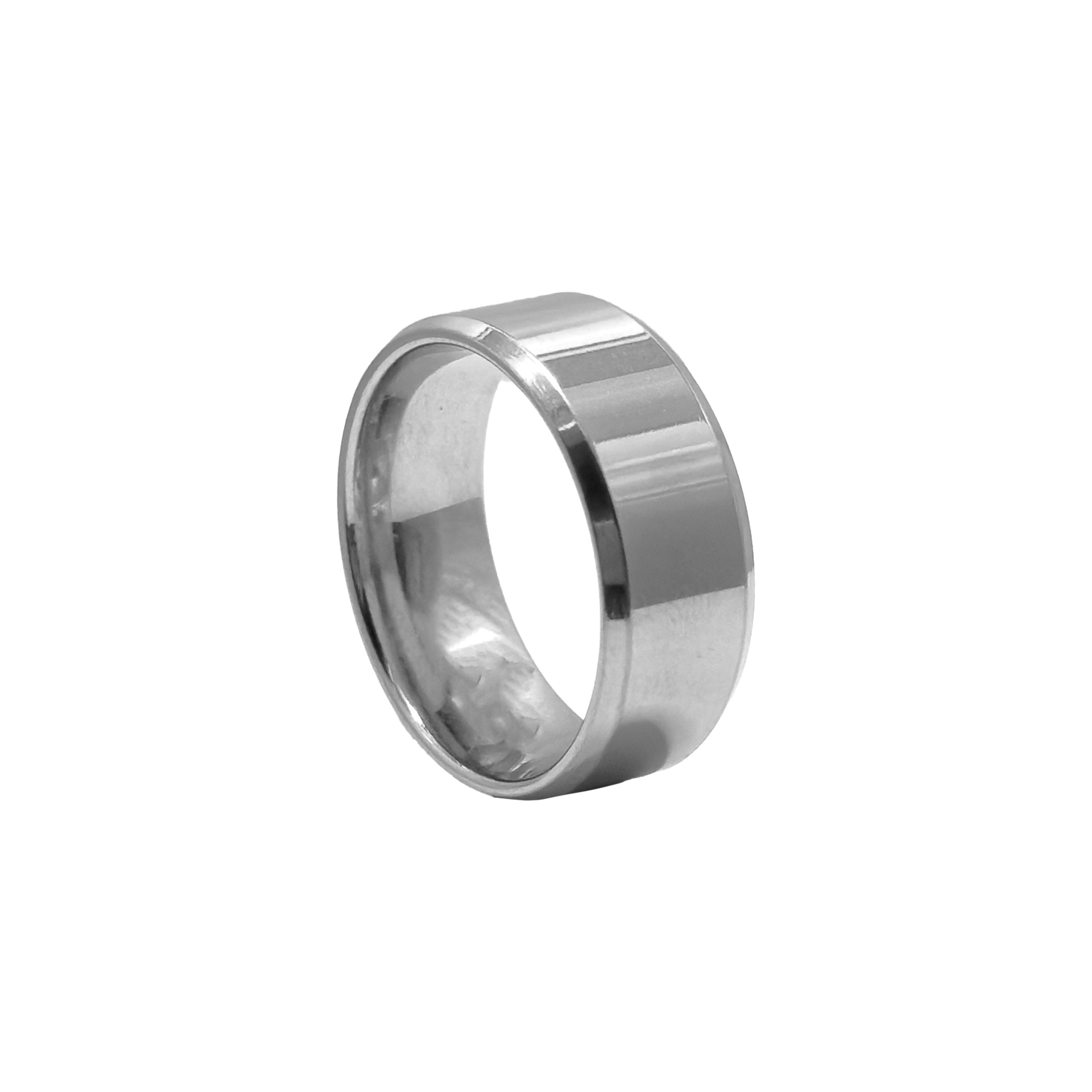 Frost Loop Silver Ring
